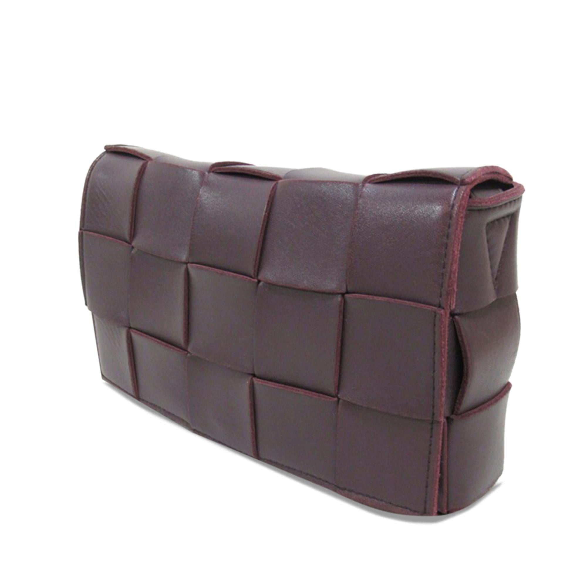 Bottega Veneta Lambskin Intrecciato Cassette (SHG-W9HA1Y)