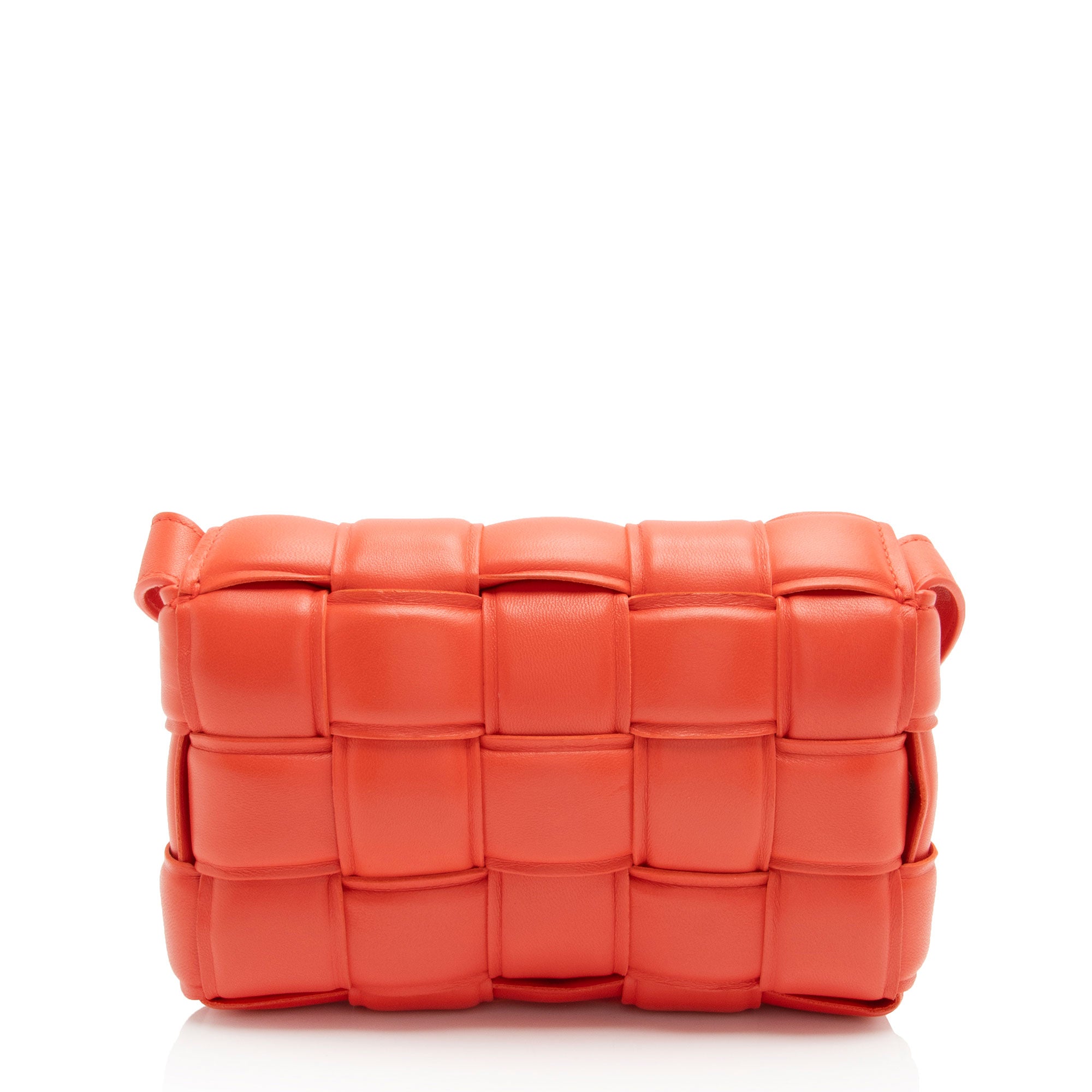 Bottega Veneta Puffed Lambskin Cassette Small Crossbody (SHF-ej7jDH)