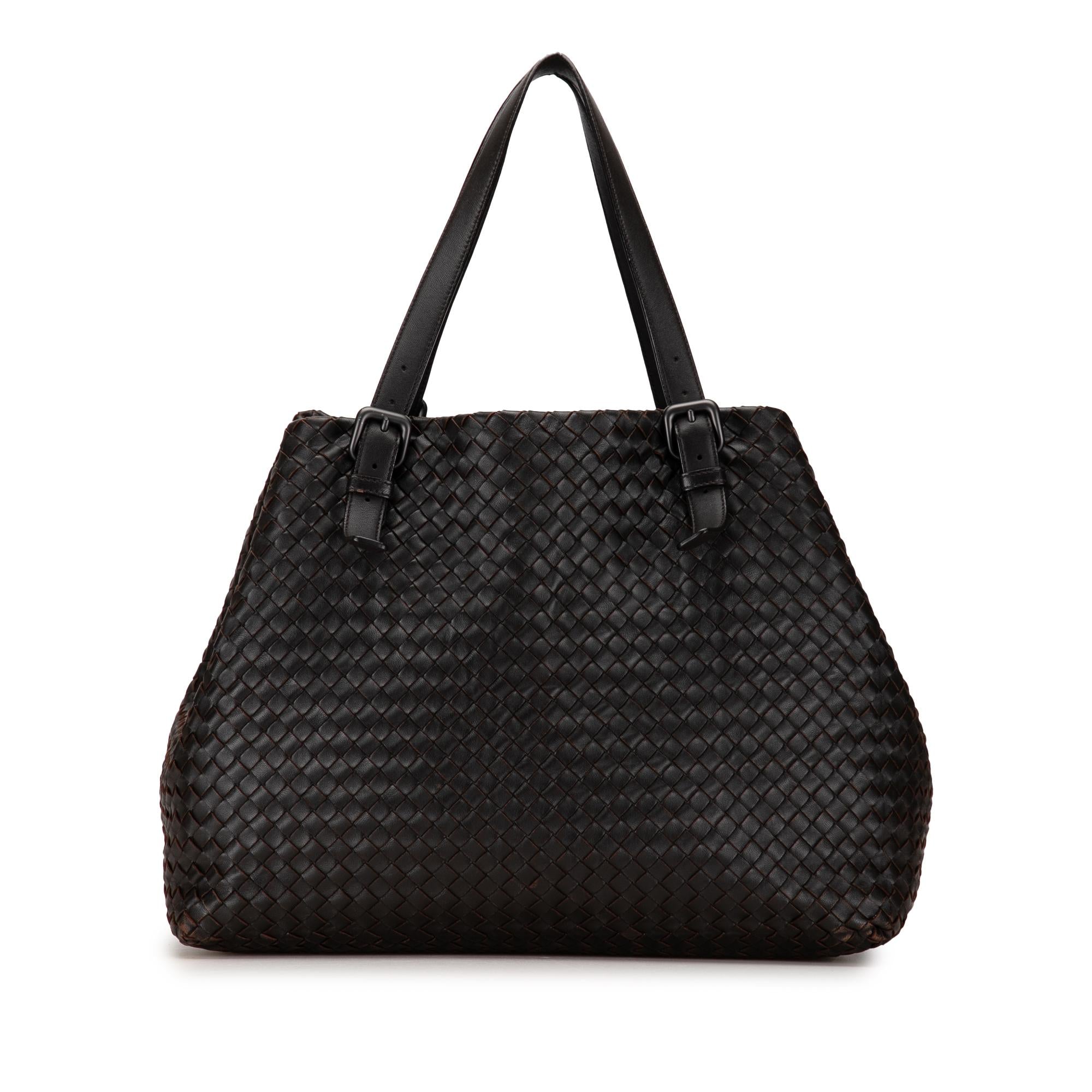 Bottega Veneta Large Intrecciato Cesta Tote Bag (SHG-8KBKHr)