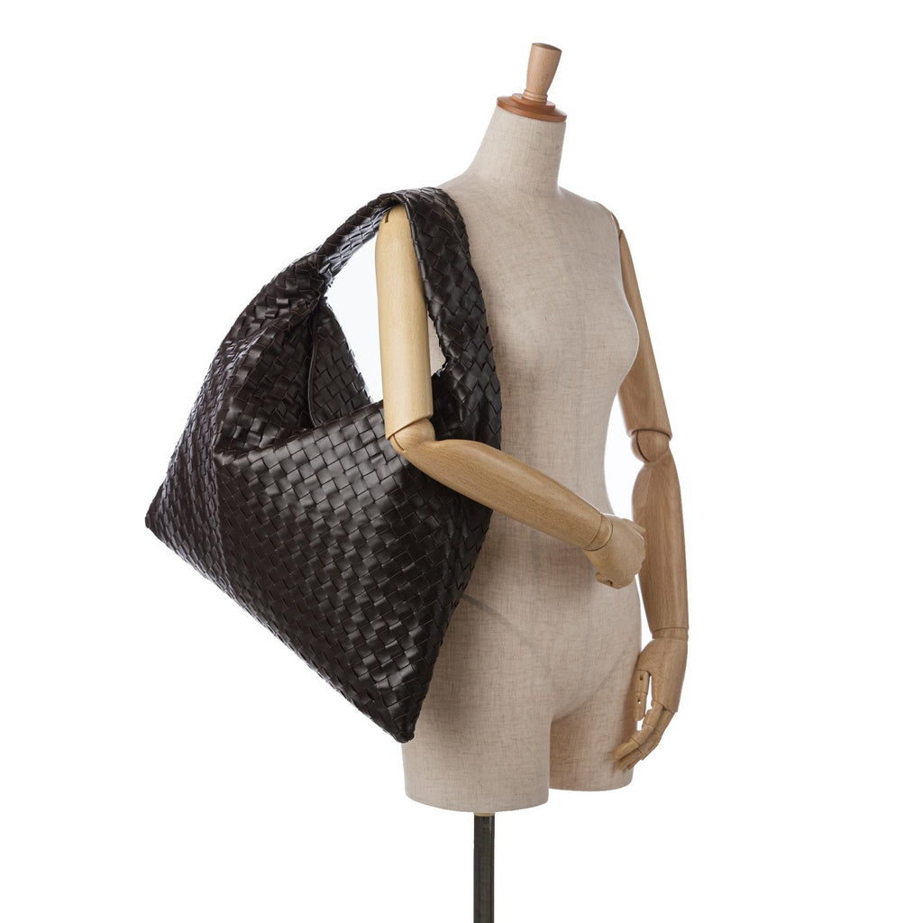 Bottega Veneta Large Intrecciato Hop Hobo (SHG-6f7QkJ)