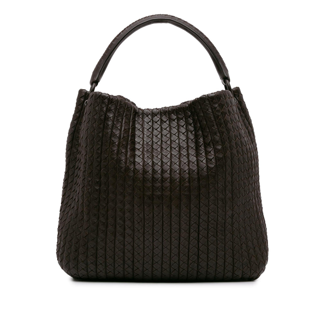 Bottega Veneta Large Intrecciato Nappa Natte Hobo (SHG-E8RHmj)