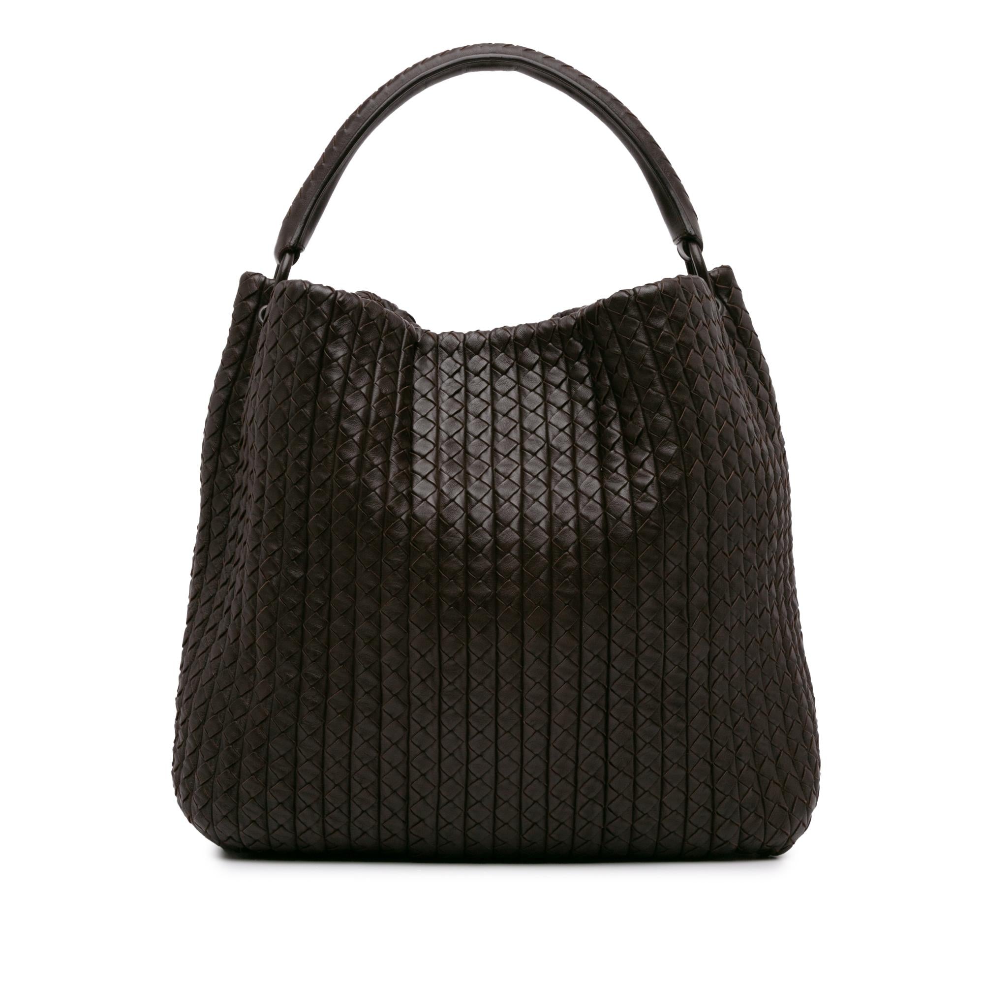 Bottega Veneta Large Intrecciato Nappa Natte Hobo (SHG-E8RHmj)