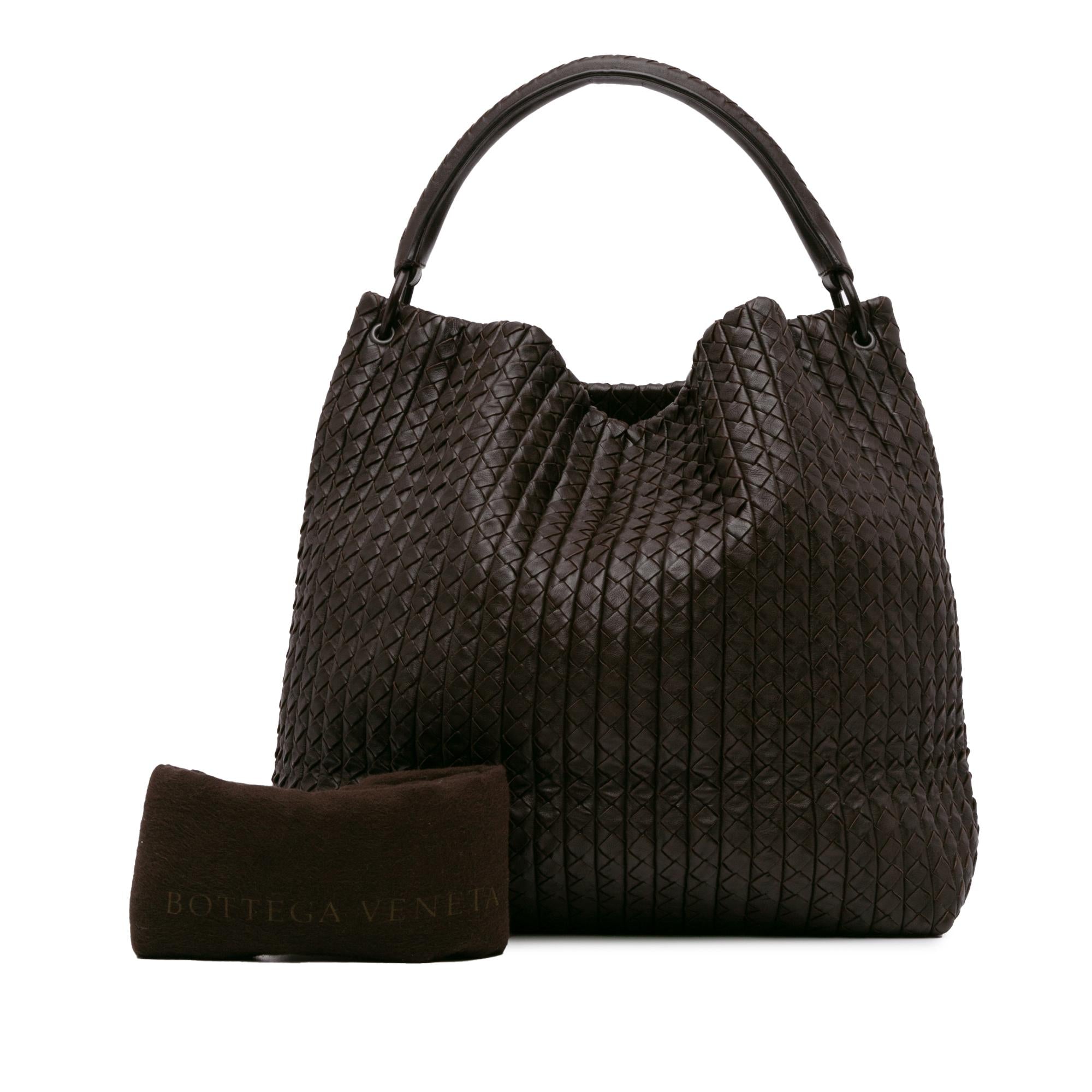 Bottega Veneta Large Intrecciato Nappa Natte Hobo (SHG-E8RHmj)