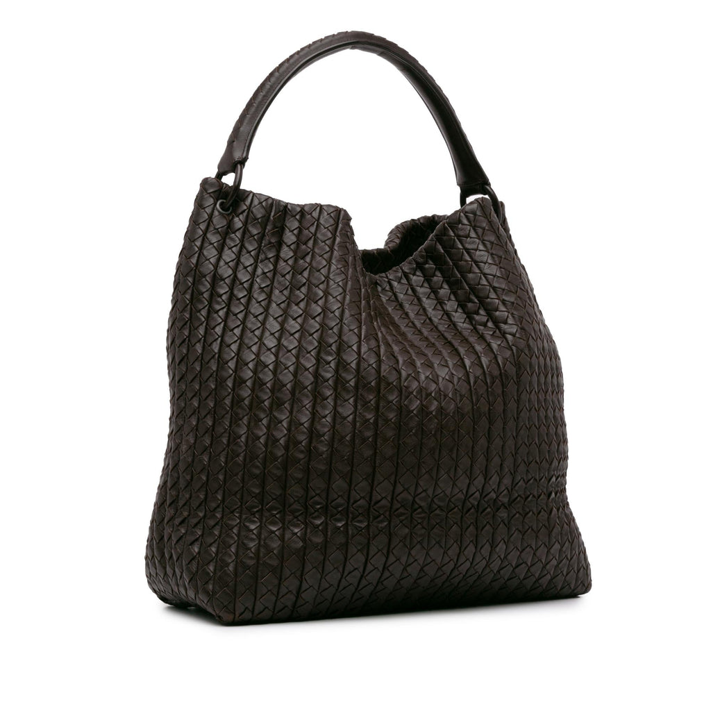 Bottega Veneta Large Intrecciato Nappa Natte Hobo (SHG-E8RHmj)
