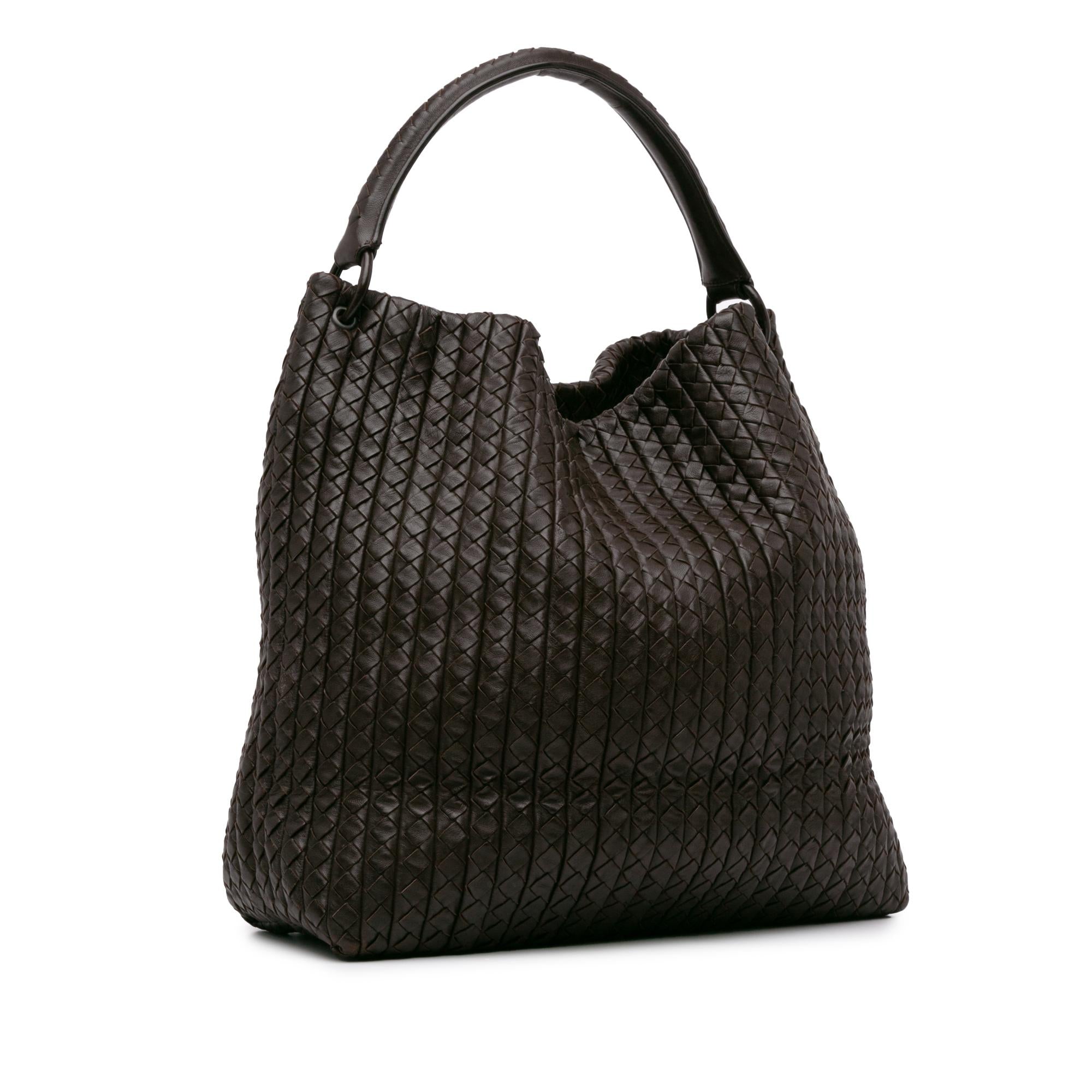 Bottega Veneta Large Intrecciato Nappa Natte Hobo (SHG-E8RHmj)