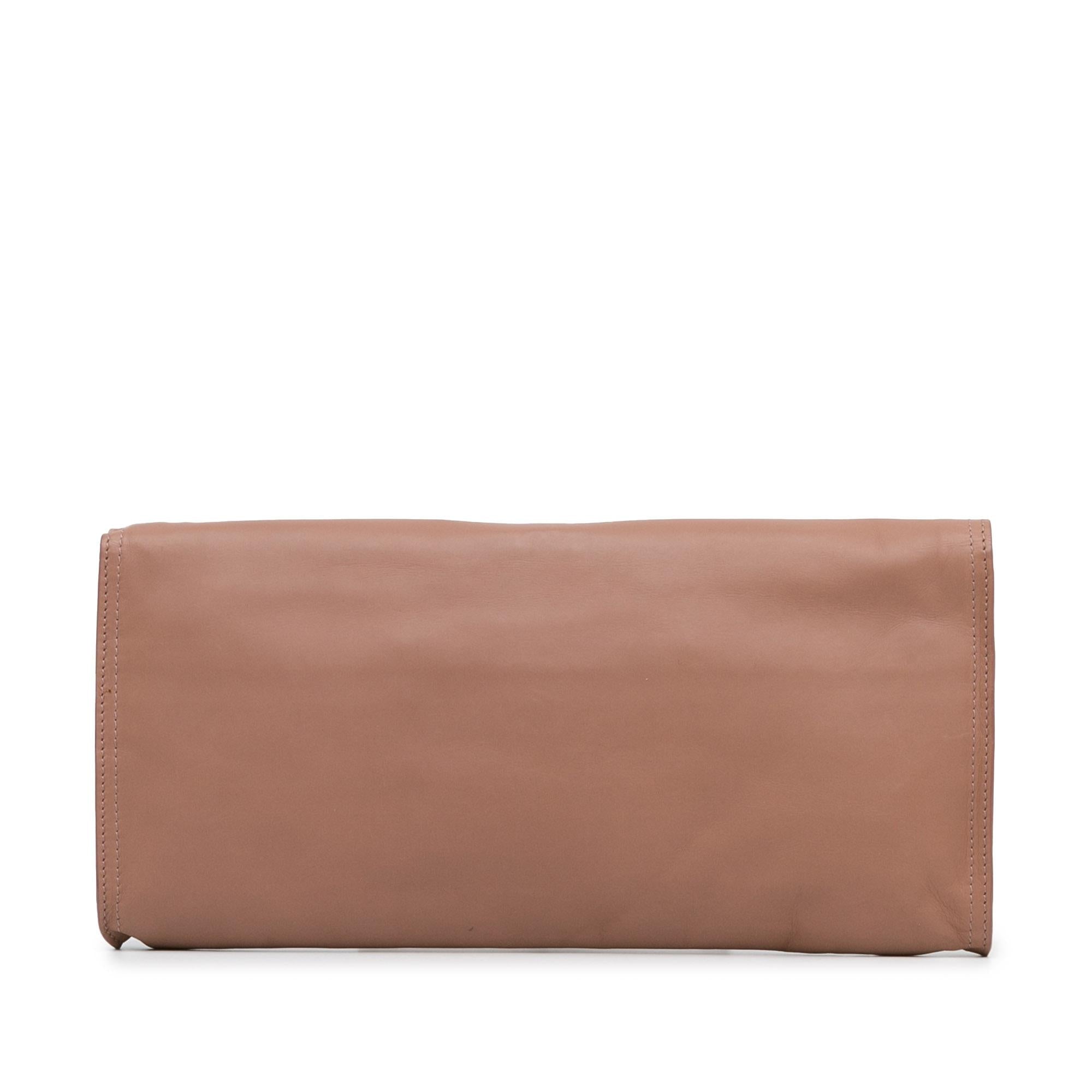 Bottega Veneta Leather Clutch (SHG-7Jqfs2)