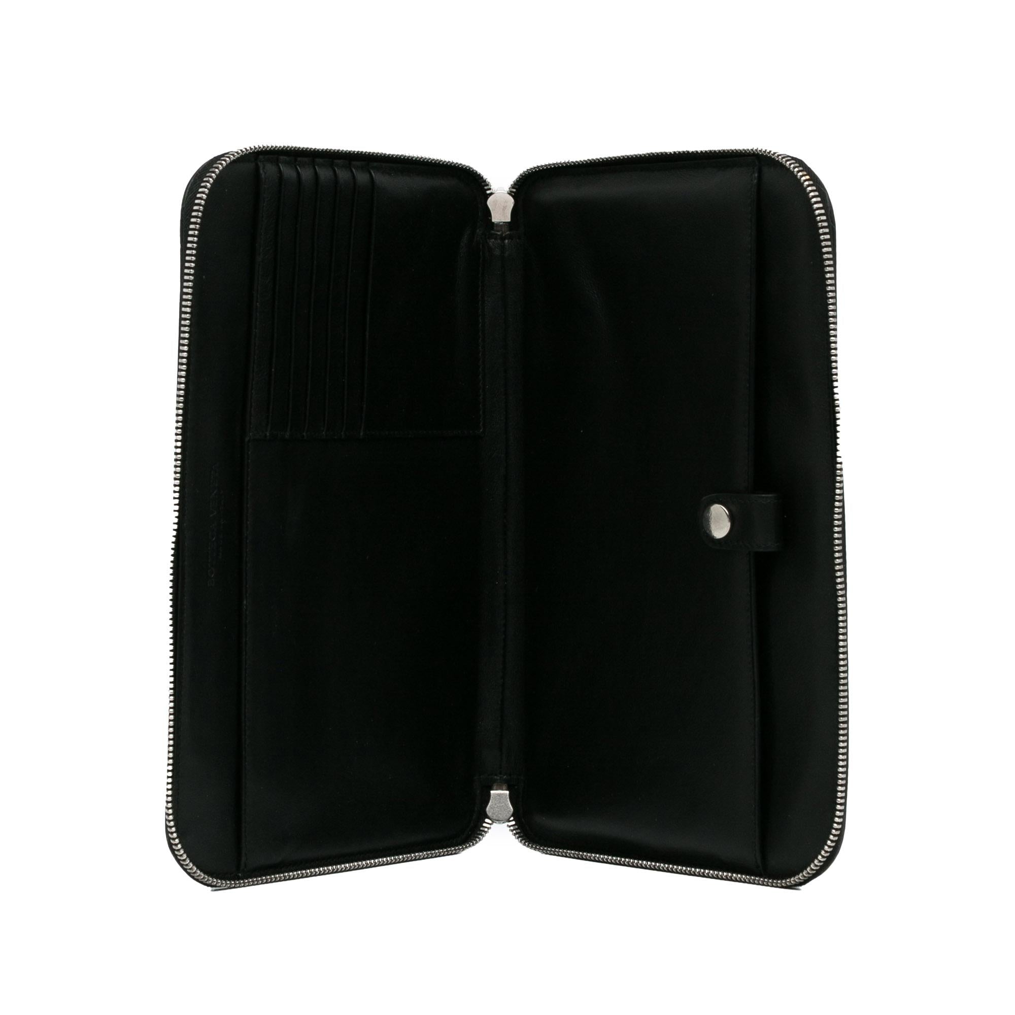 Bottega Veneta Leather Document Holder (SHG-nP837m)