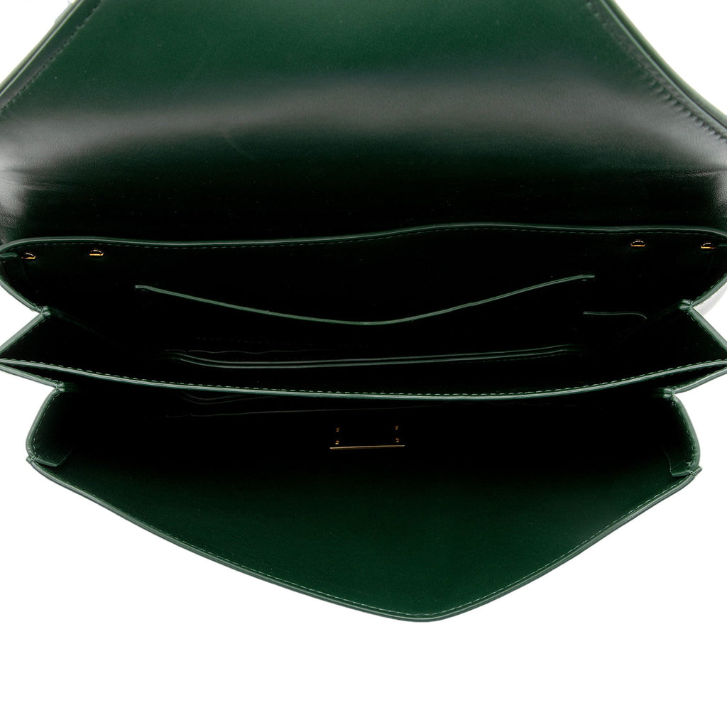 Bottega Veneta Leather The Mount Envelope Chain Medium Shoulder Bag (SHF-YsGmp8)