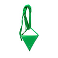 Bottega Veneta Leather Triangle Pouch with Strap (SHG-gvvtKY)