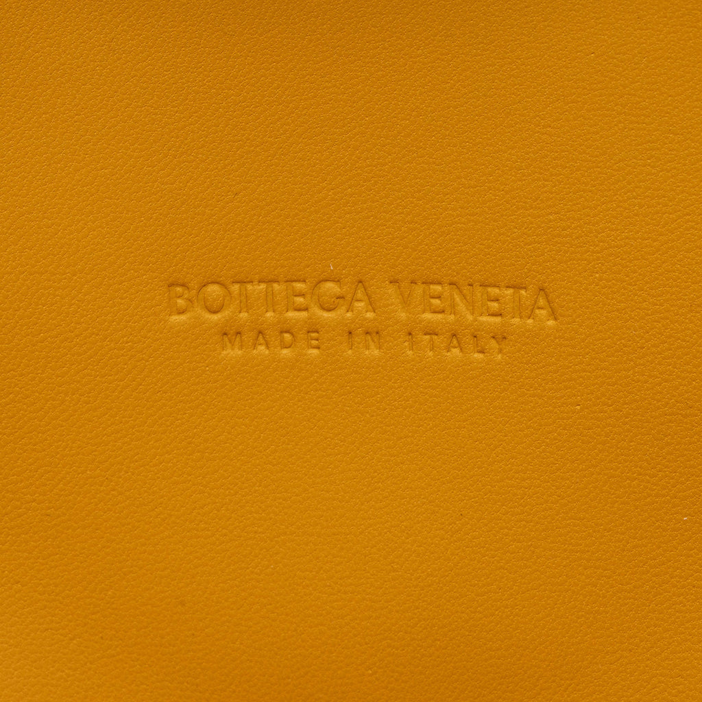Bottega Veneta Leather Wave Chain Shoulder Bag (SHF-c0iXju)