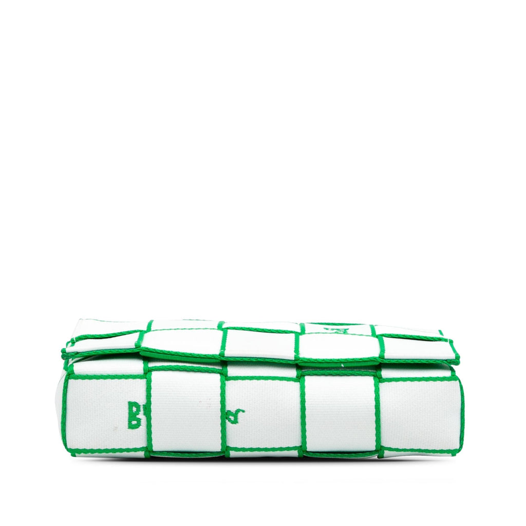 Bottega Veneta Maxi Intrecciato Canvas Webbing Cassette (SHG-RmDDRK)