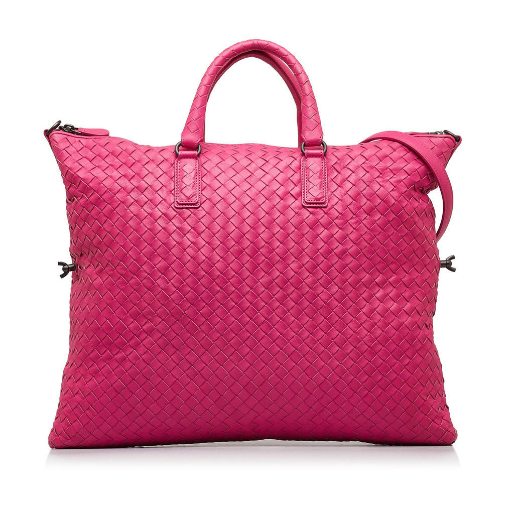 Bottega Veneta Maxi Intrecciato Convertible Tote (SHG-IDVei1)
