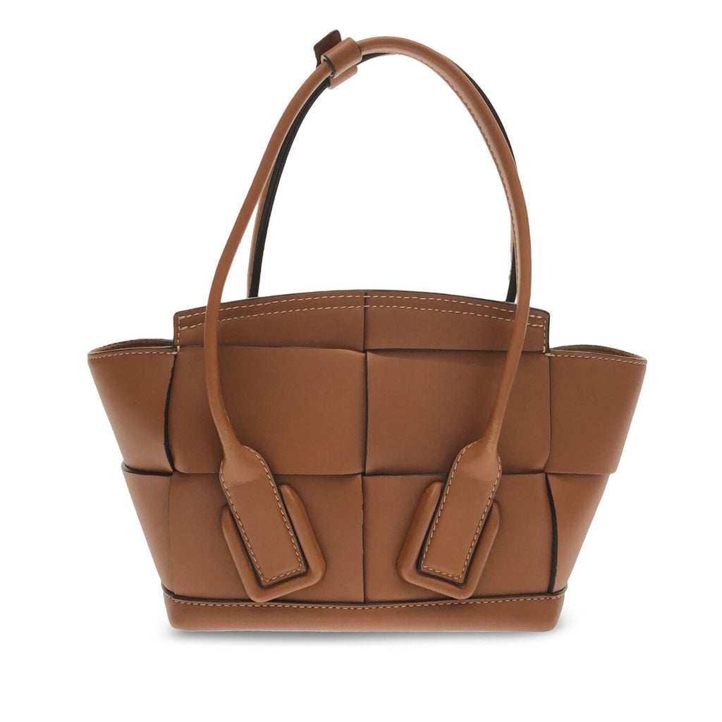 Bottega Veneta Maxi Intrecciato Mini Arco Satchel (SHG-kIORVX)