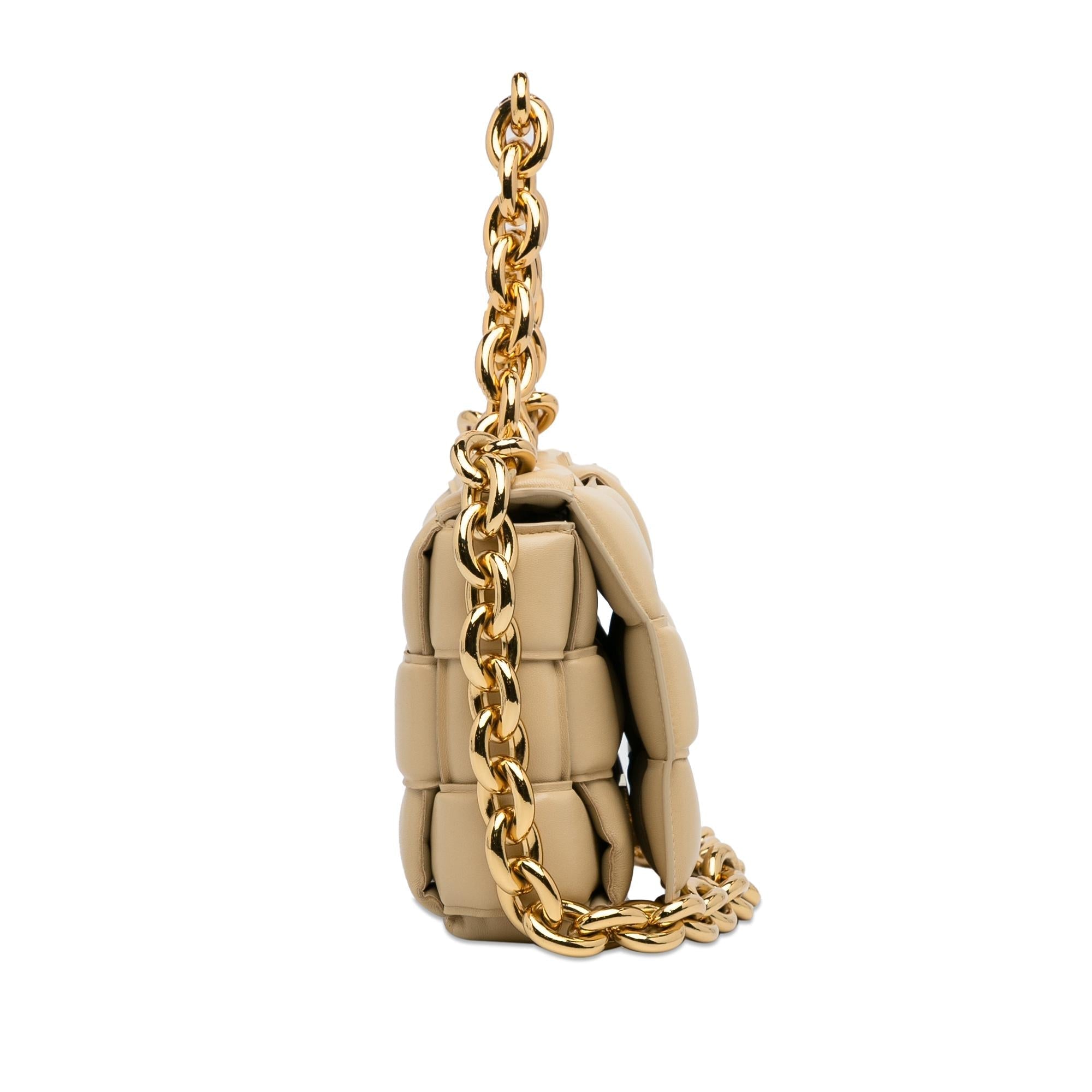 Bottega Veneta Maxi Intrecciato Padded Cassette Chain (SHG-BvbV9I)