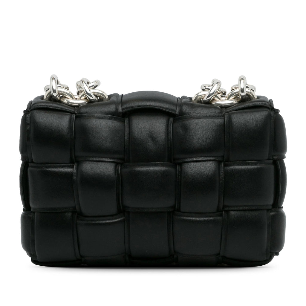 Bottega Veneta Maxi Intrecciato Padded Cassette Chain (SHG-wD104H)