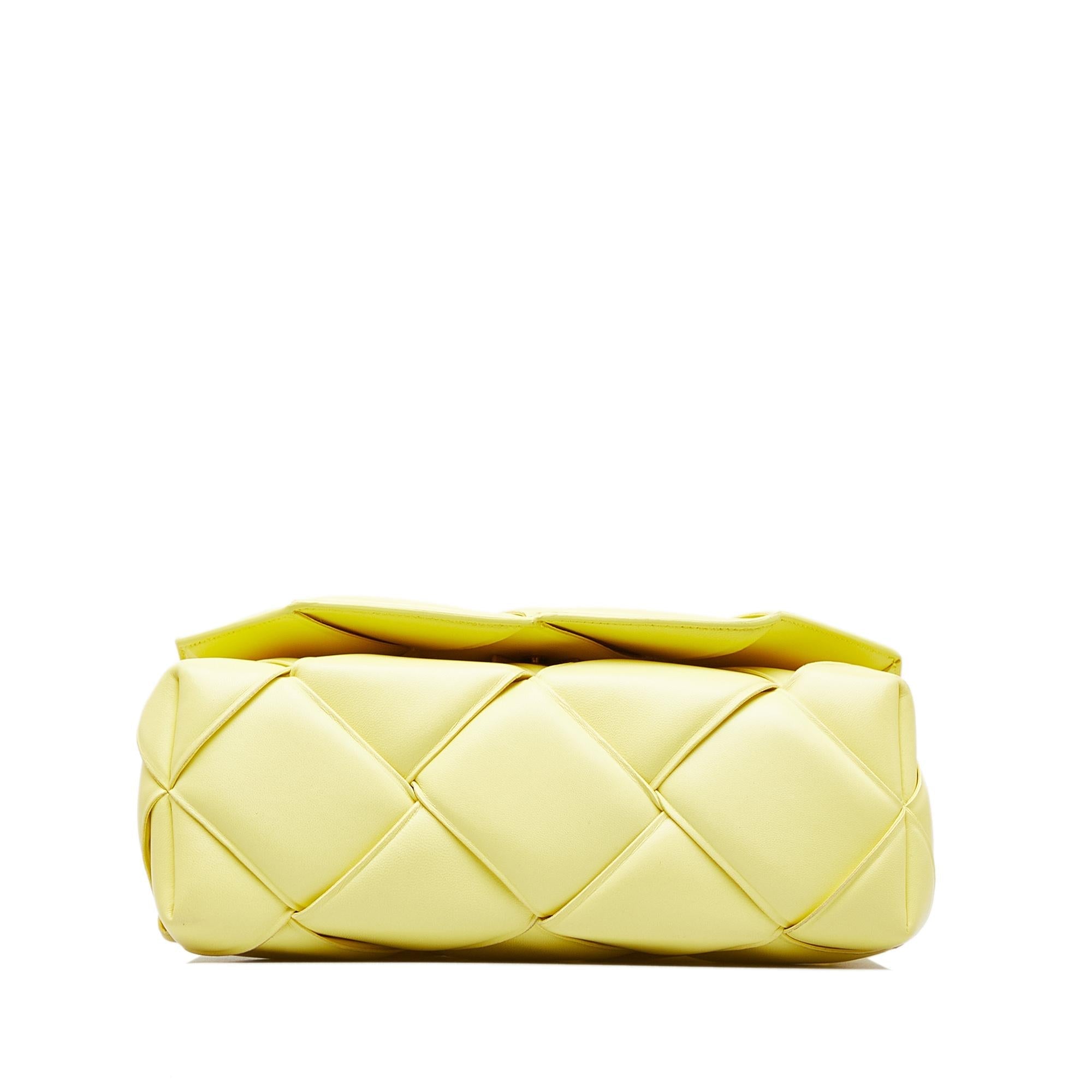 Bottega Veneta Maxi Intrecciato Padded Leather Satchel (SHG-592MwA)