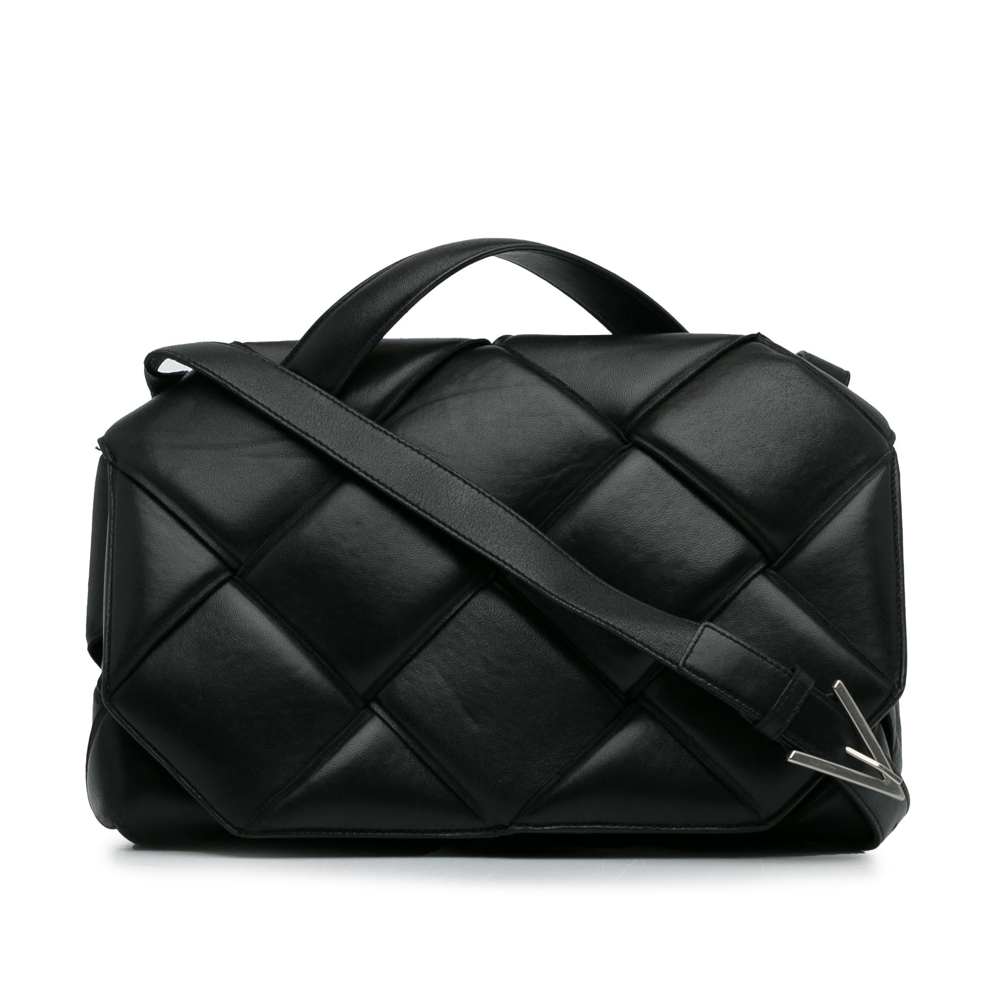 Bottega Veneta Maxi Intrecciato Padded Leather Satchel (SHG-sOI9vi)
