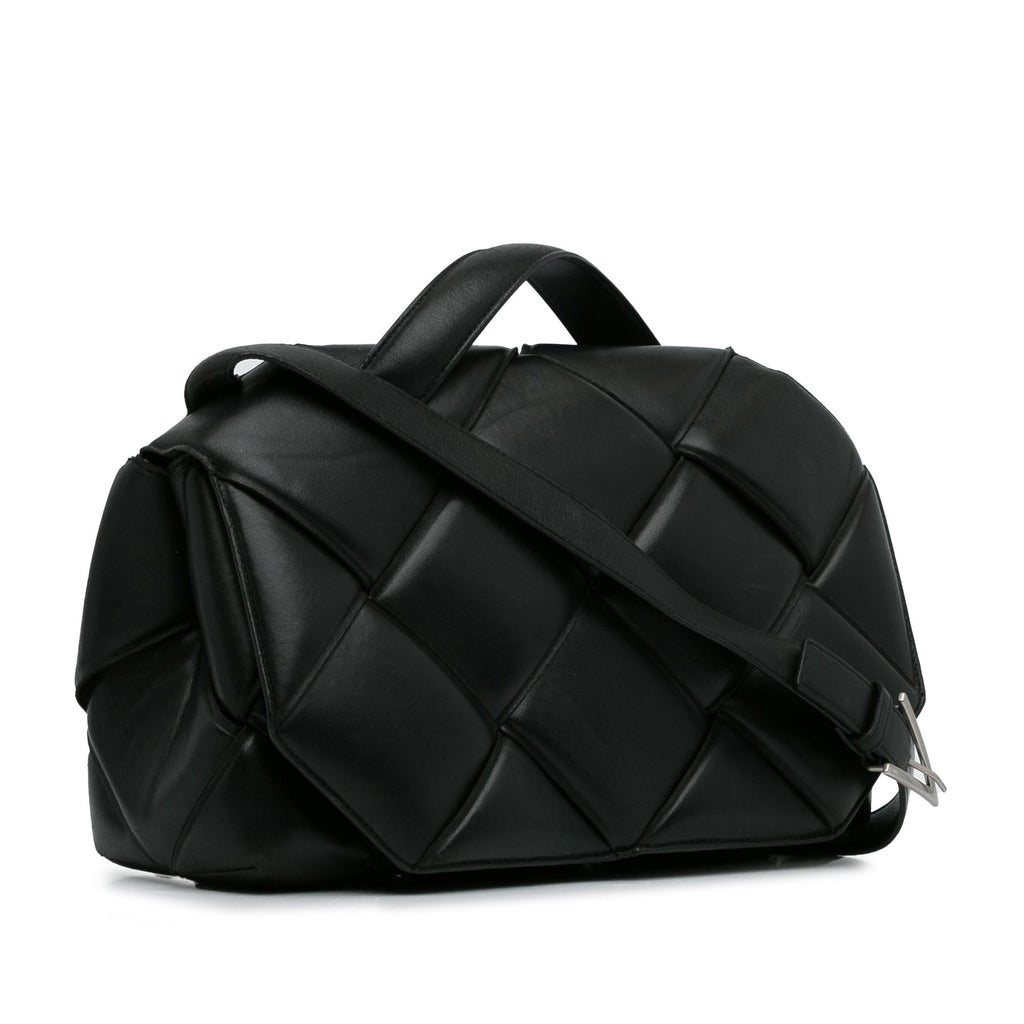 Bottega Veneta Maxi Intrecciato Padded Leather Satchel (SHG-sOI9vi)