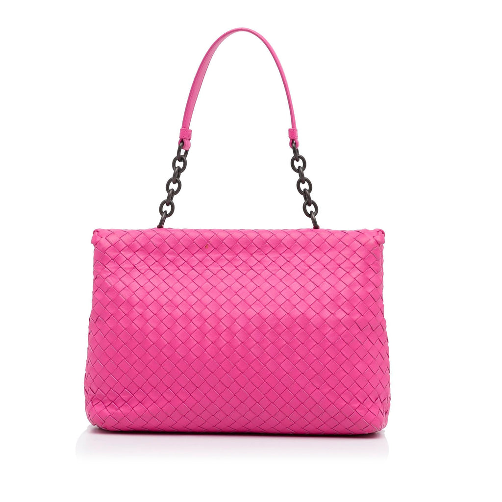 Bottega Veneta Medium Intrecciato Olimpia Shoulder Bag (SHG-RvNcA6)