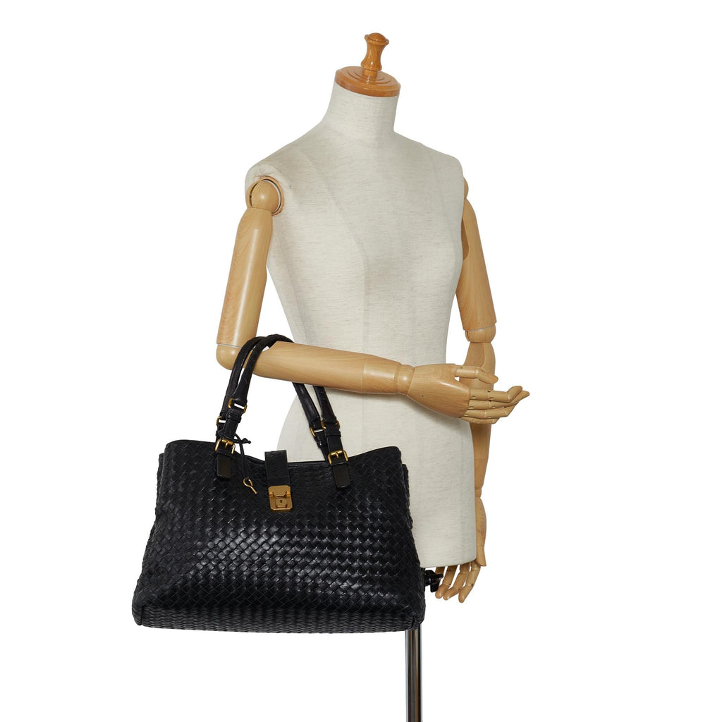 Bottega Veneta Medium Intrecciato Roma (SHG-plkI9u)