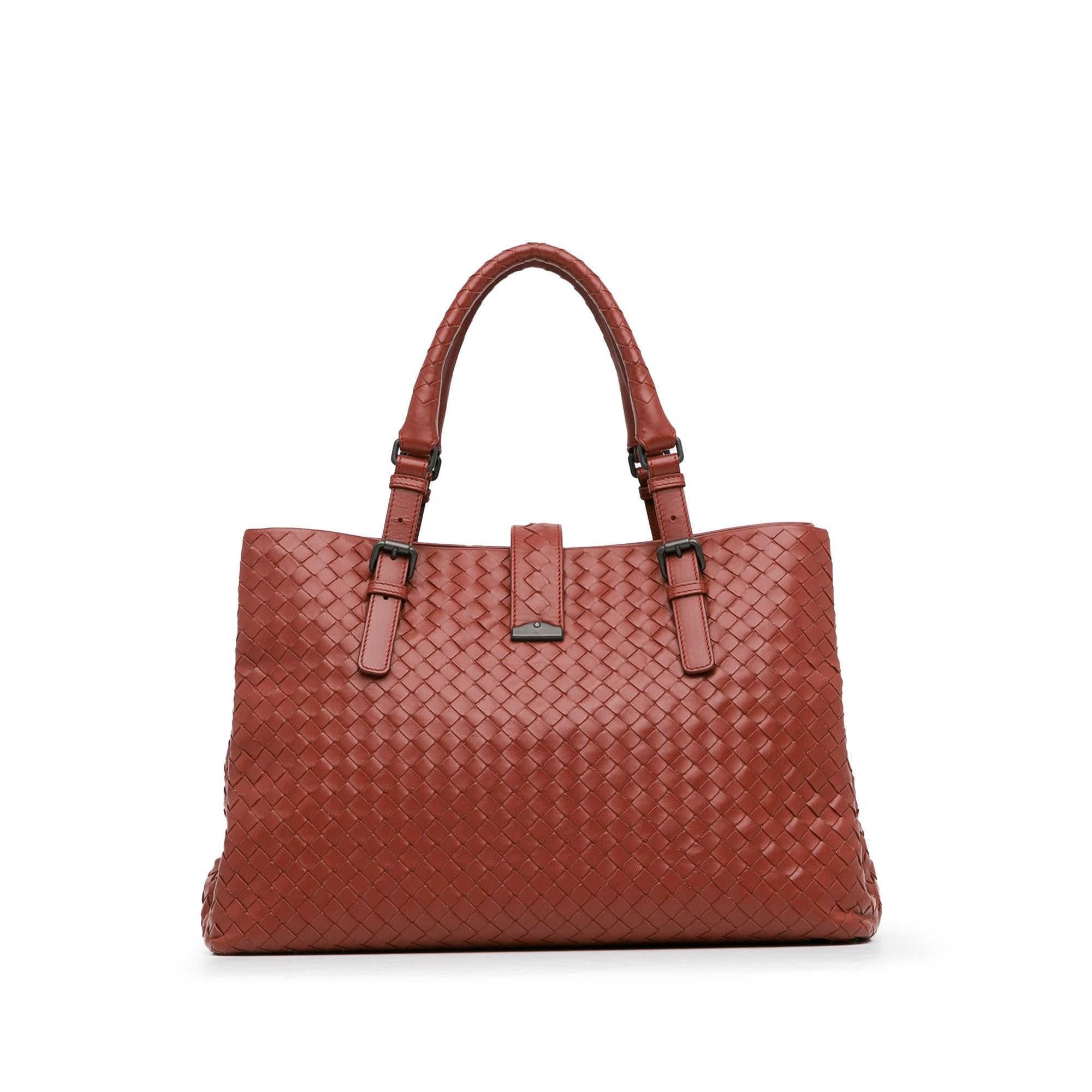 Bottega Veneta Medium Intrecciato Roma (SHG-GrVN7D)