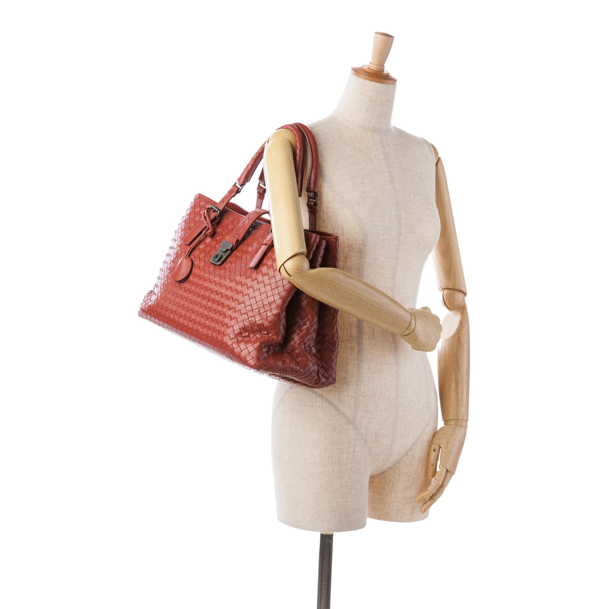 Bottega Veneta Medium Intrecciato Roma (SHG-GrVN7D)