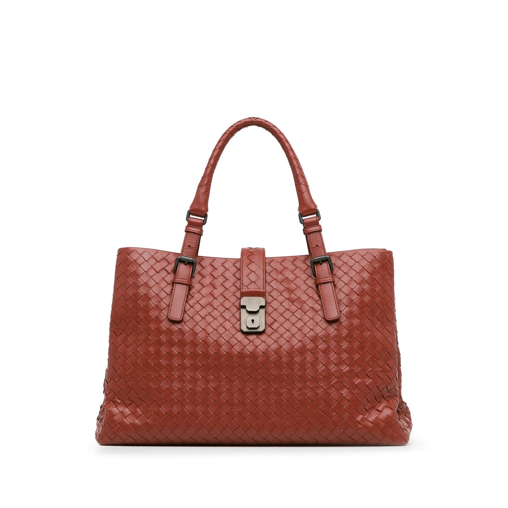 Bottega Veneta Medium Intrecciato Roma (SHG-GrVN7D)