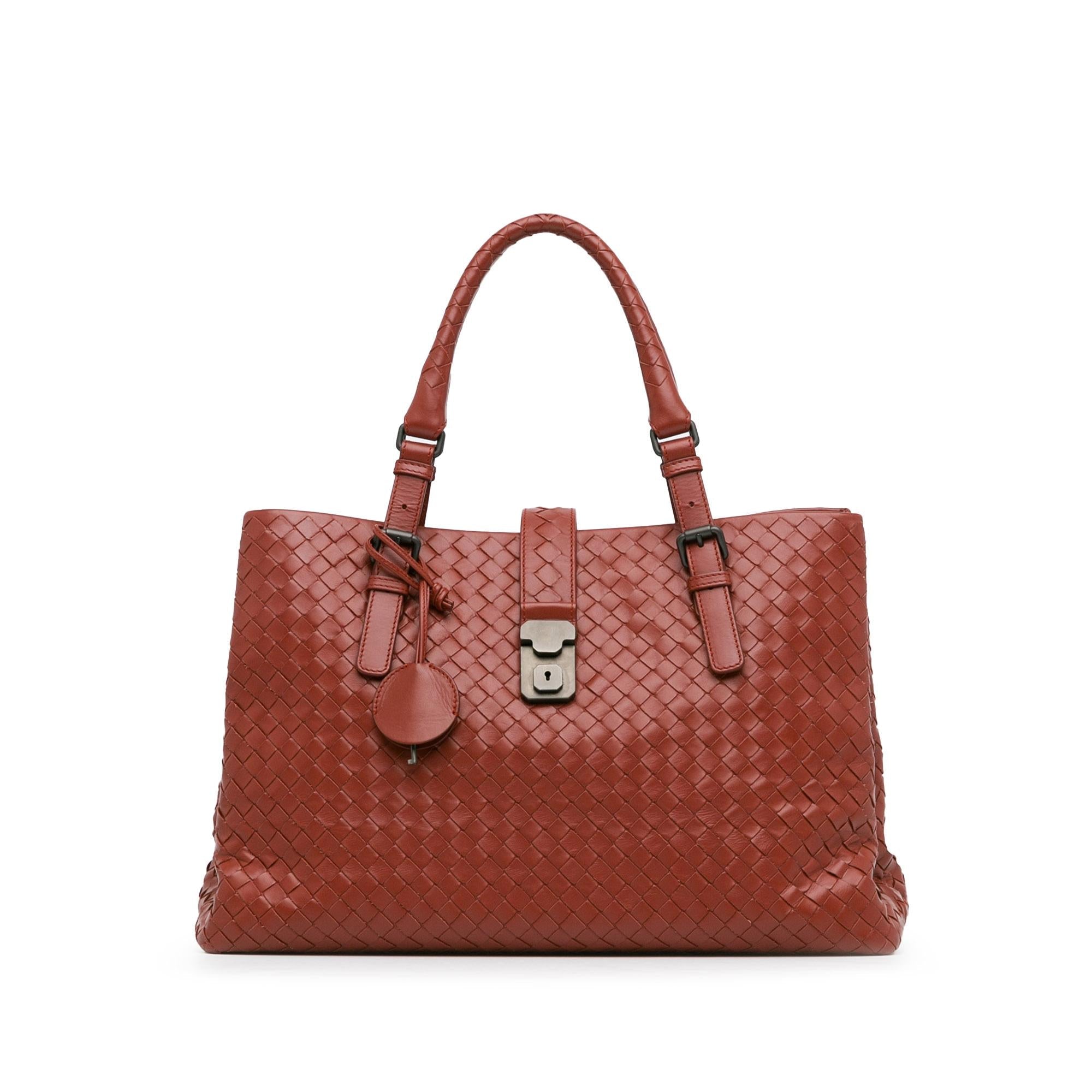 Bottega Veneta Medium Intrecciato Roma (SHG-GrVN7D)