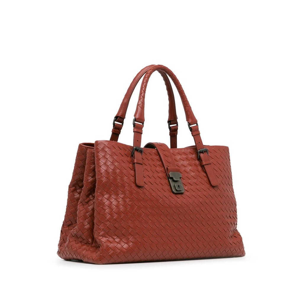 Bottega Veneta Medium Intrecciato Roma (SHG-GrVN7D)