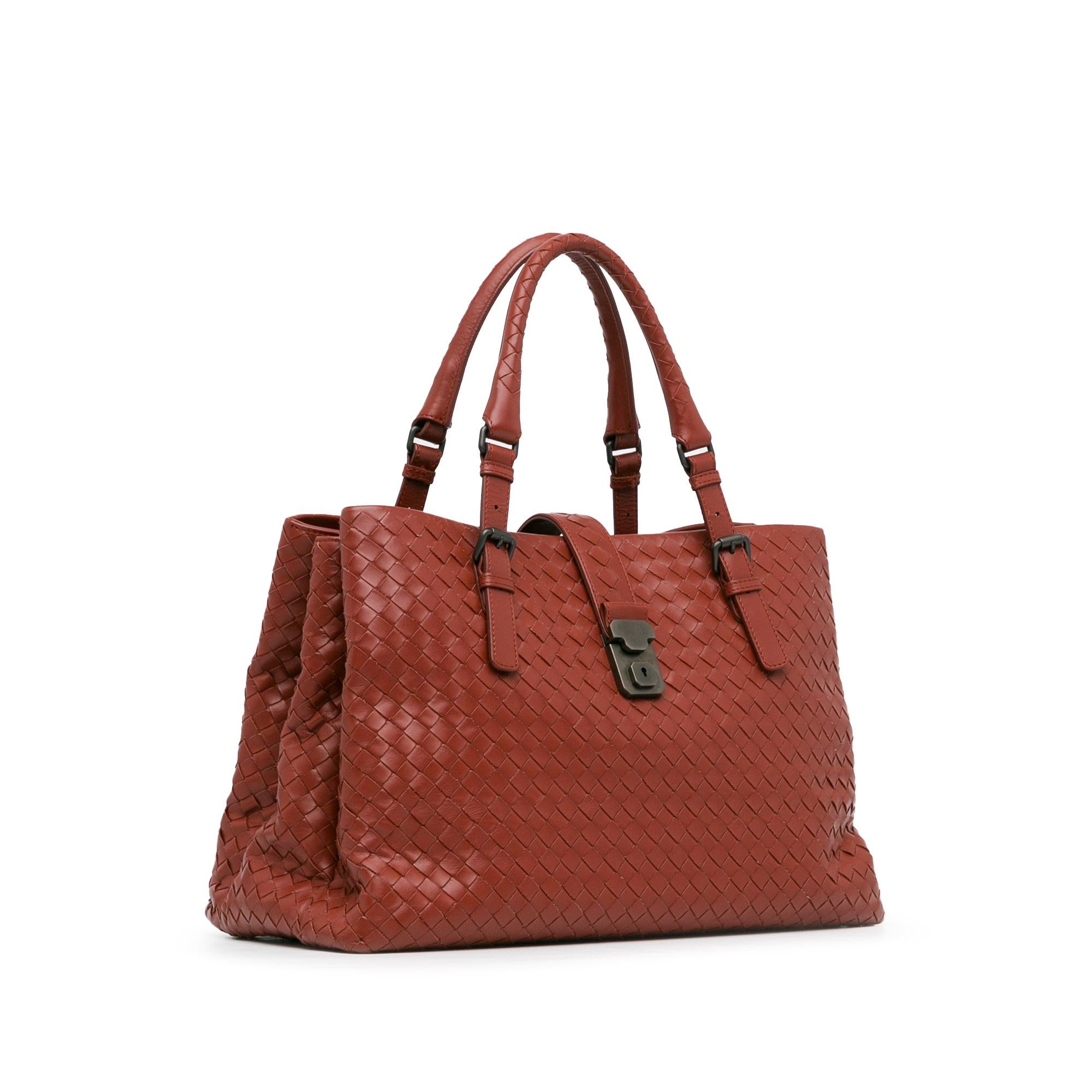 Bottega Veneta Medium Intrecciato Roma (SHG-GrVN7D)