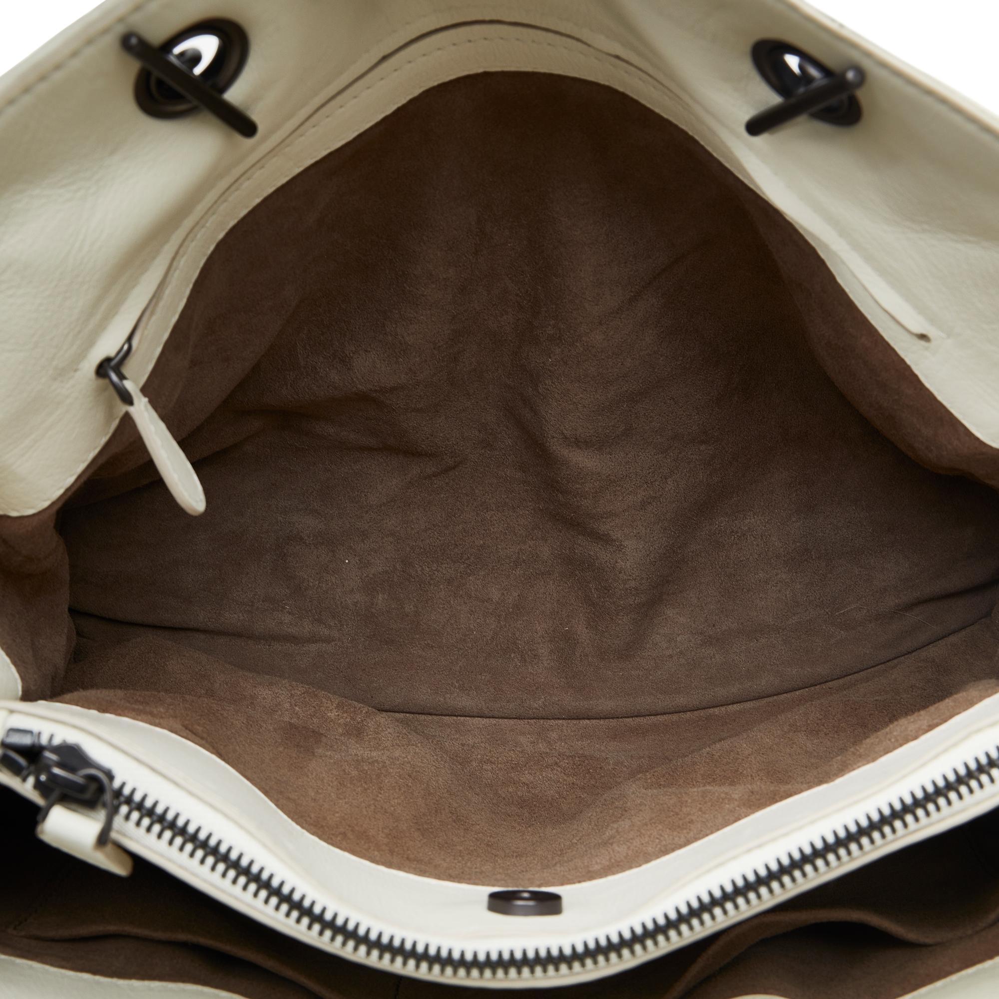 Bottega Veneta Medium Intrecciato Stitched Double Chain Tote (SHG-lAoFji)