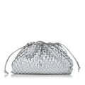 Bottega Veneta Metallic The Mini Pouch Crossbody (SHG-35139)