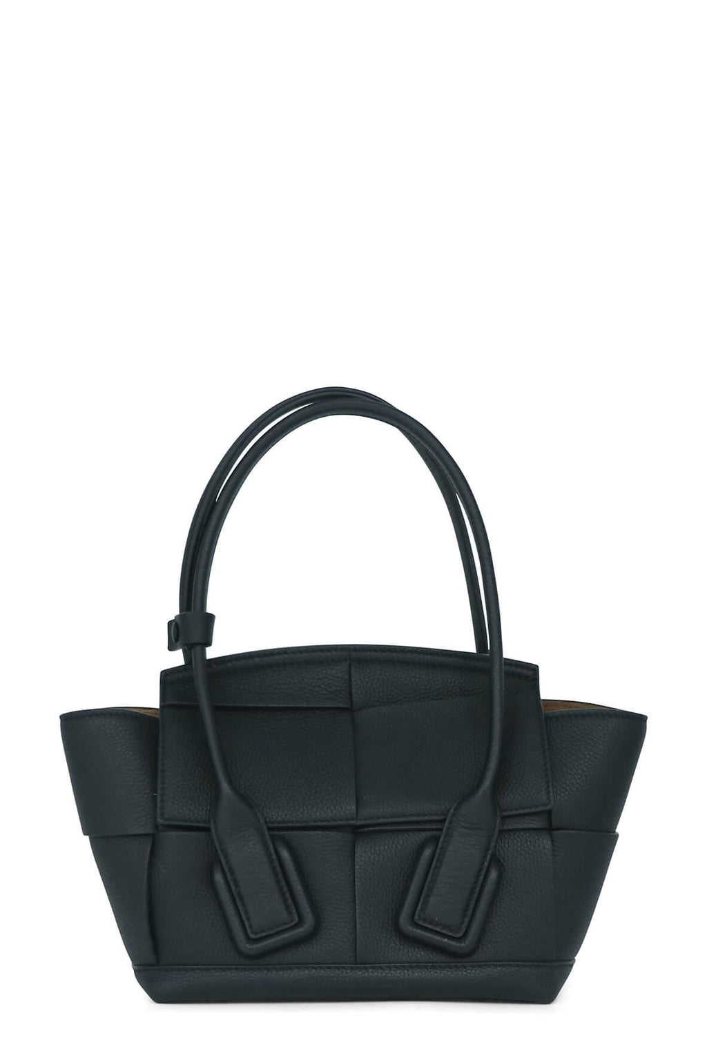 Mini Arco Top Handle Bag Black
