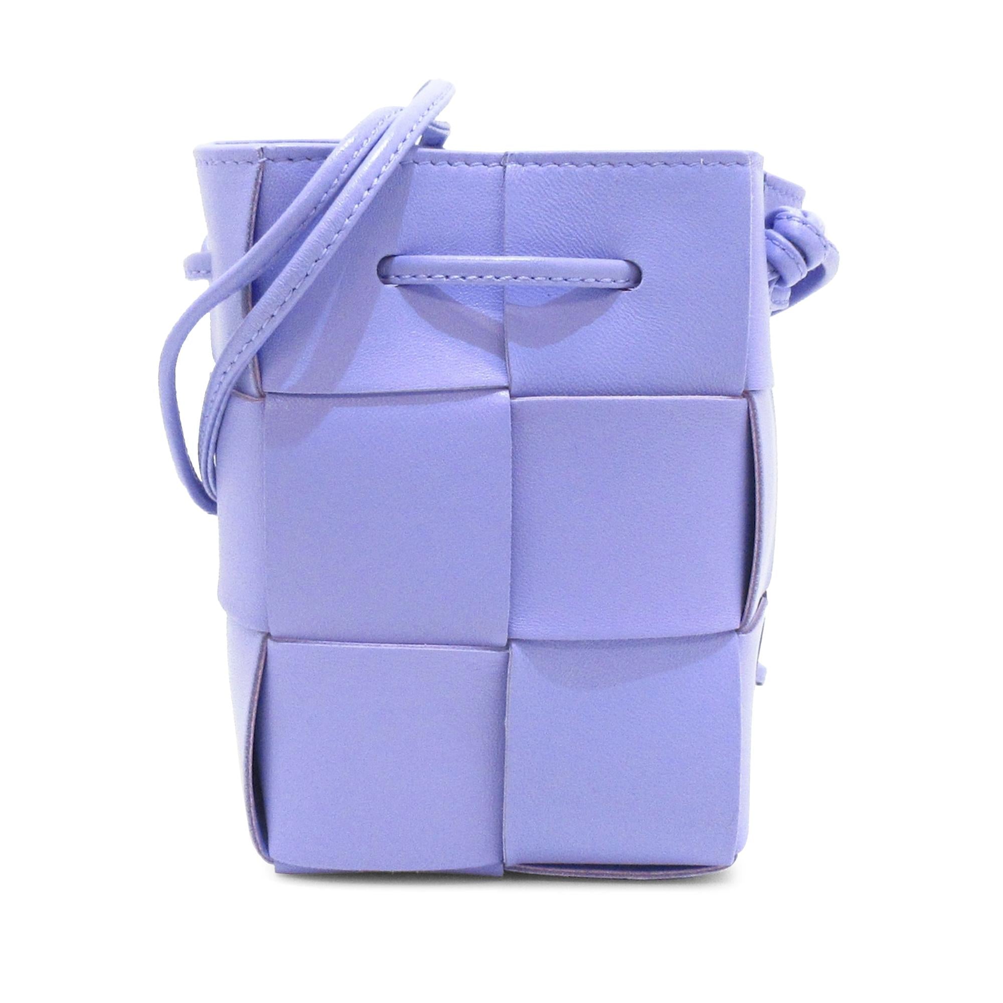 Bottega Veneta Mini Intrecciato Cassette Bucket Bag (SHG-fyEcAT)