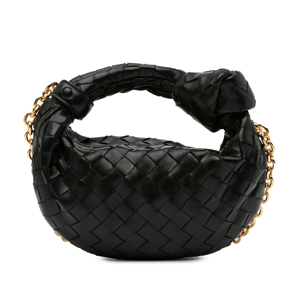 Bottega Veneta Mini Intrecciato Jodie Chain (SHG-hL72vI)