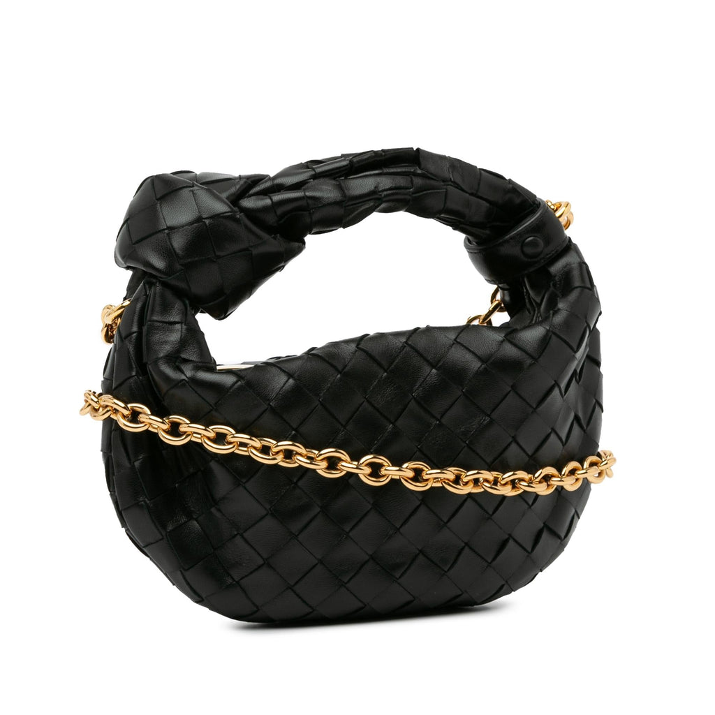 Bottega Veneta Mini Intrecciato Jodie Chain (SHG-hL72vI)