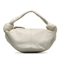 Bottega Veneta Mini Lambskin Double Knot Bag (SHG-RYDSLF)