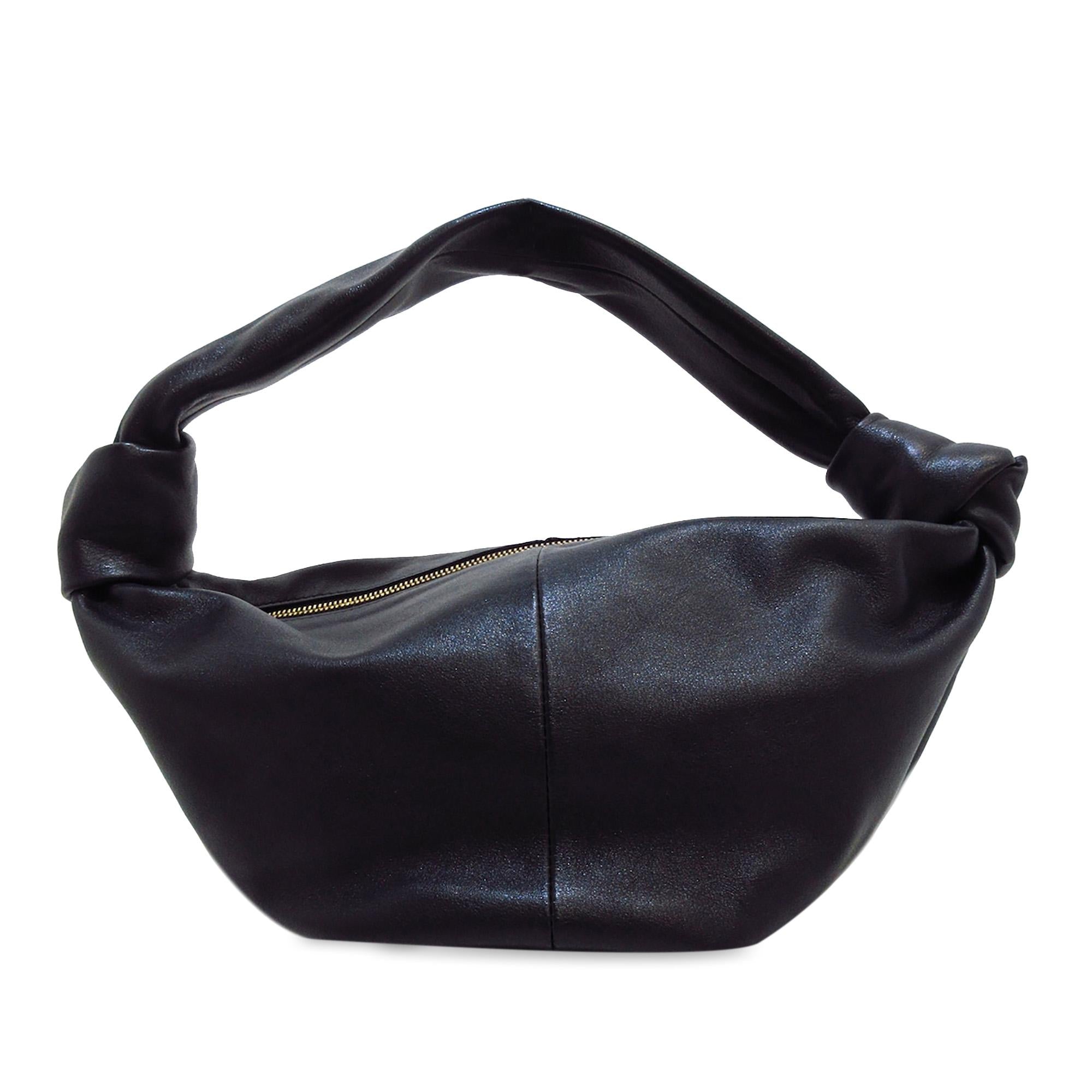 Bottega Veneta Mini Leather Double Knot (SHG-7anhHB)