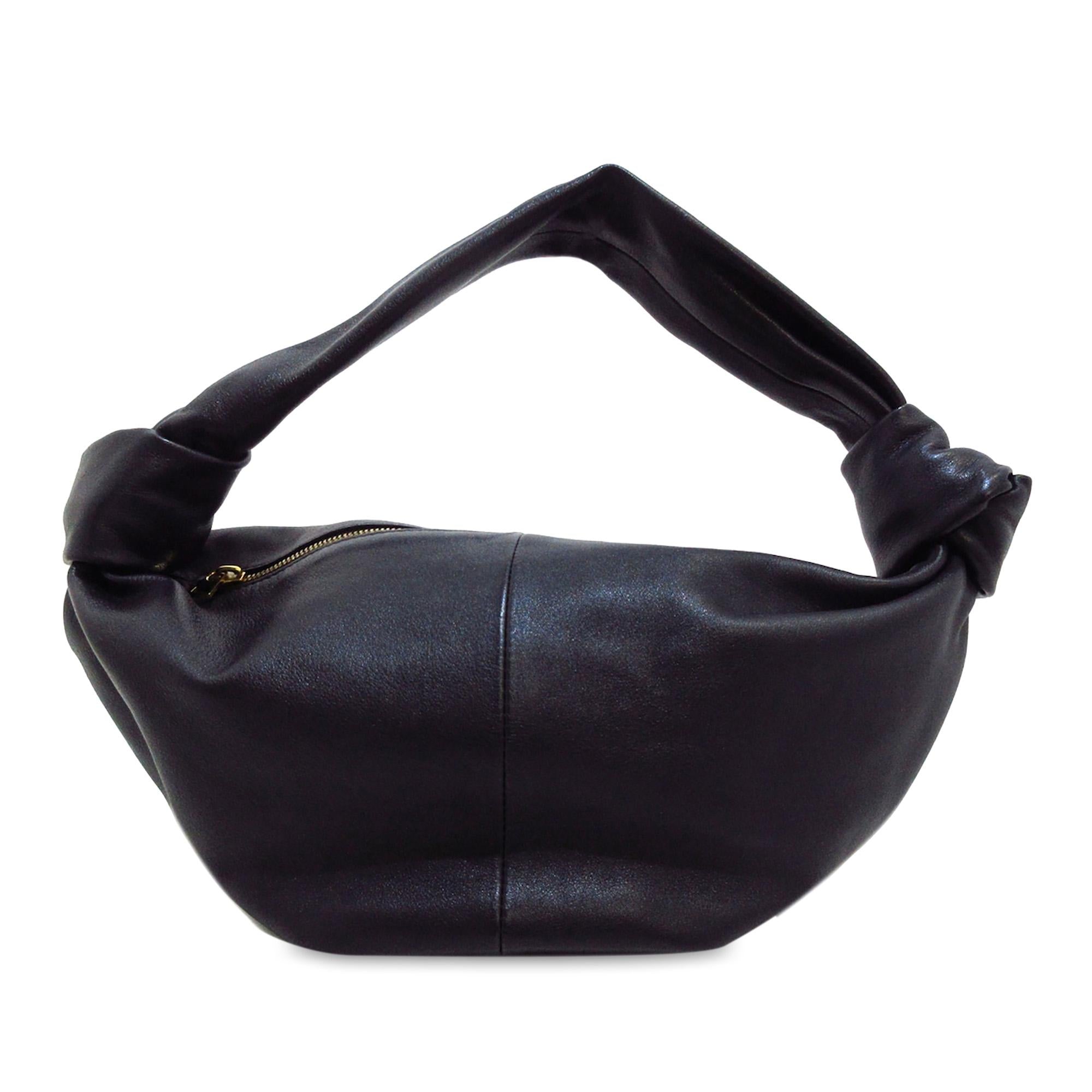 Bottega Veneta Mini Leather Double Knot (SHG-7anhHB)