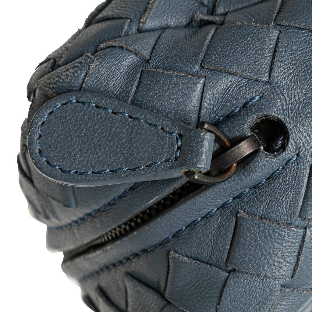 Bottega Veneta Mini Nappa Intrecciato Chain Messenger (SHG-YGK0Dm)