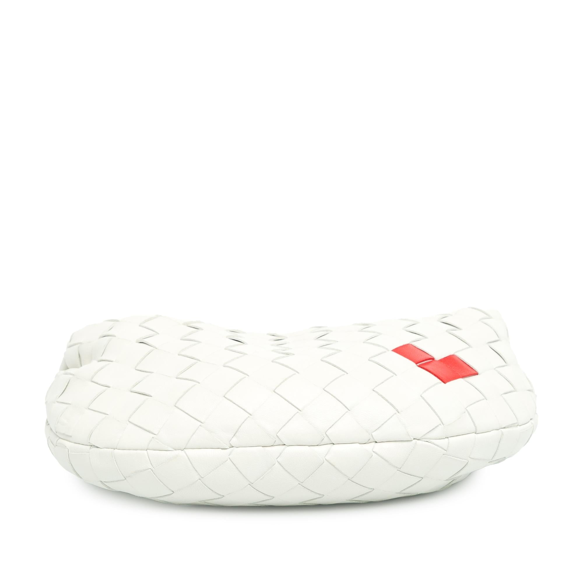 Bottega Veneta Mini Nappa Intrecciato Heart Jodie (SHG-BcW4s1)