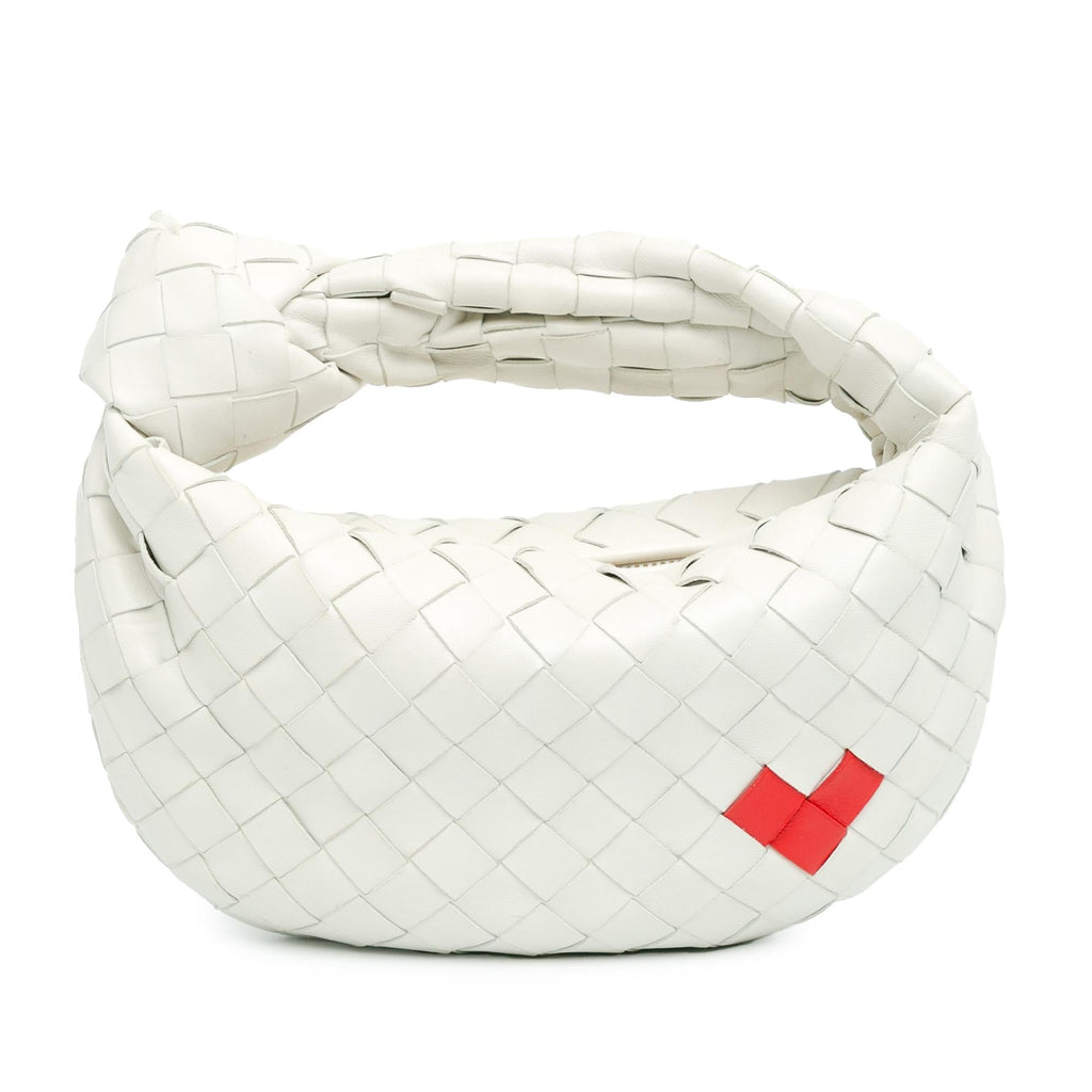 Bottega Veneta Mini Nappa Intrecciato Heart Jodie (SHG-BcW4s1)