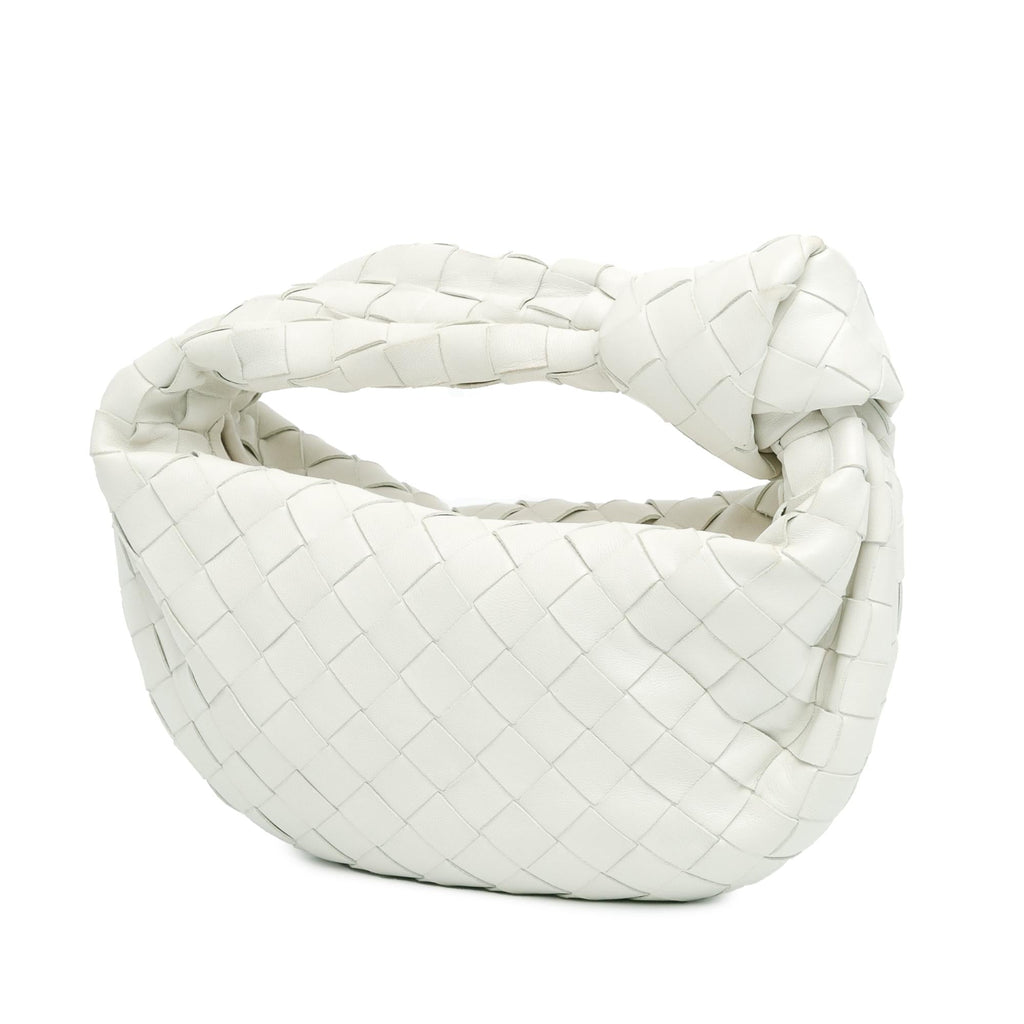 Bottega Veneta Mini Nappa Intrecciato Heart Jodie (SHG-BcW4s1)