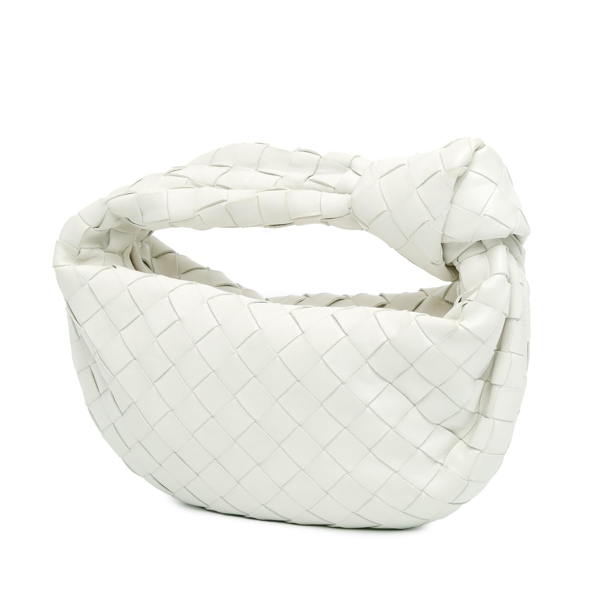 Bottega Veneta Mini Nappa Intrecciato Heart Jodie (SHG-BcW4s1)