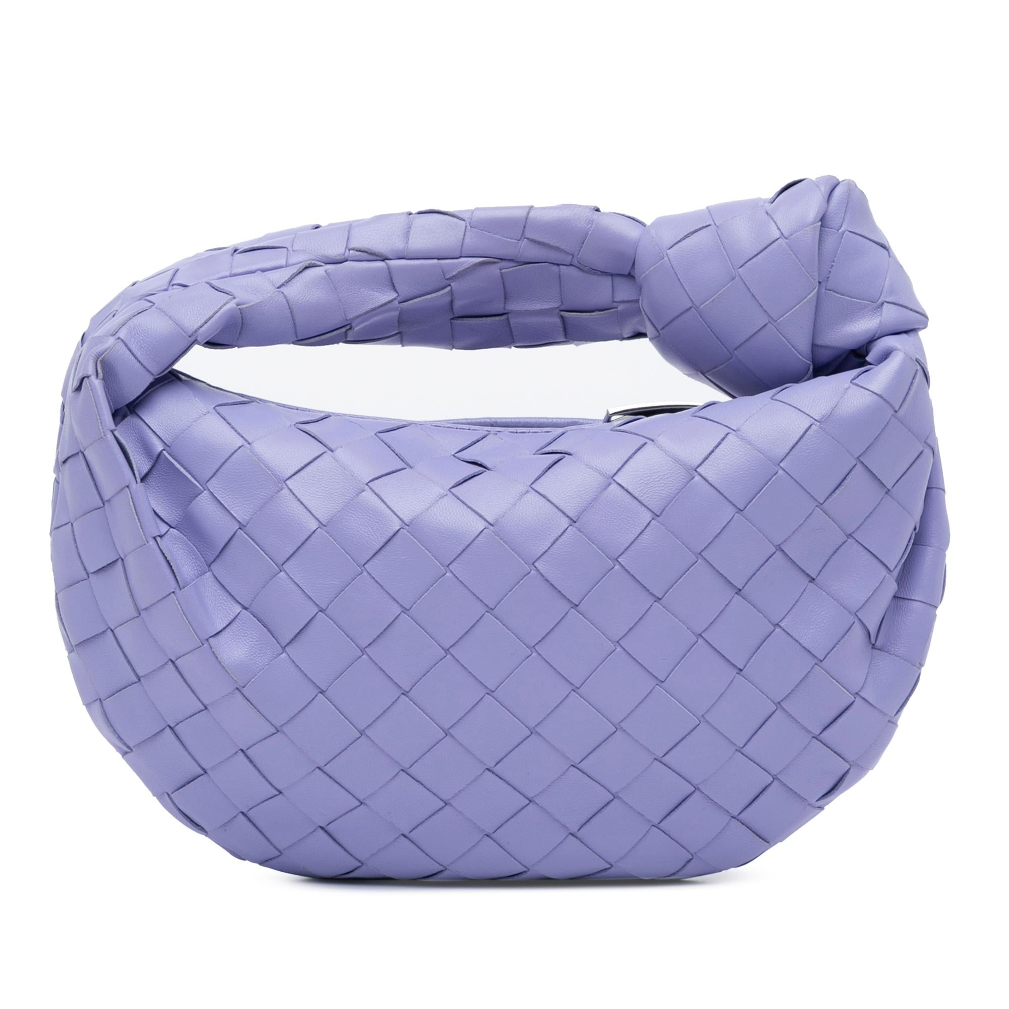 Bottega Veneta Mini Nappa Intrecciato Jodie (SHG-TyunVx)