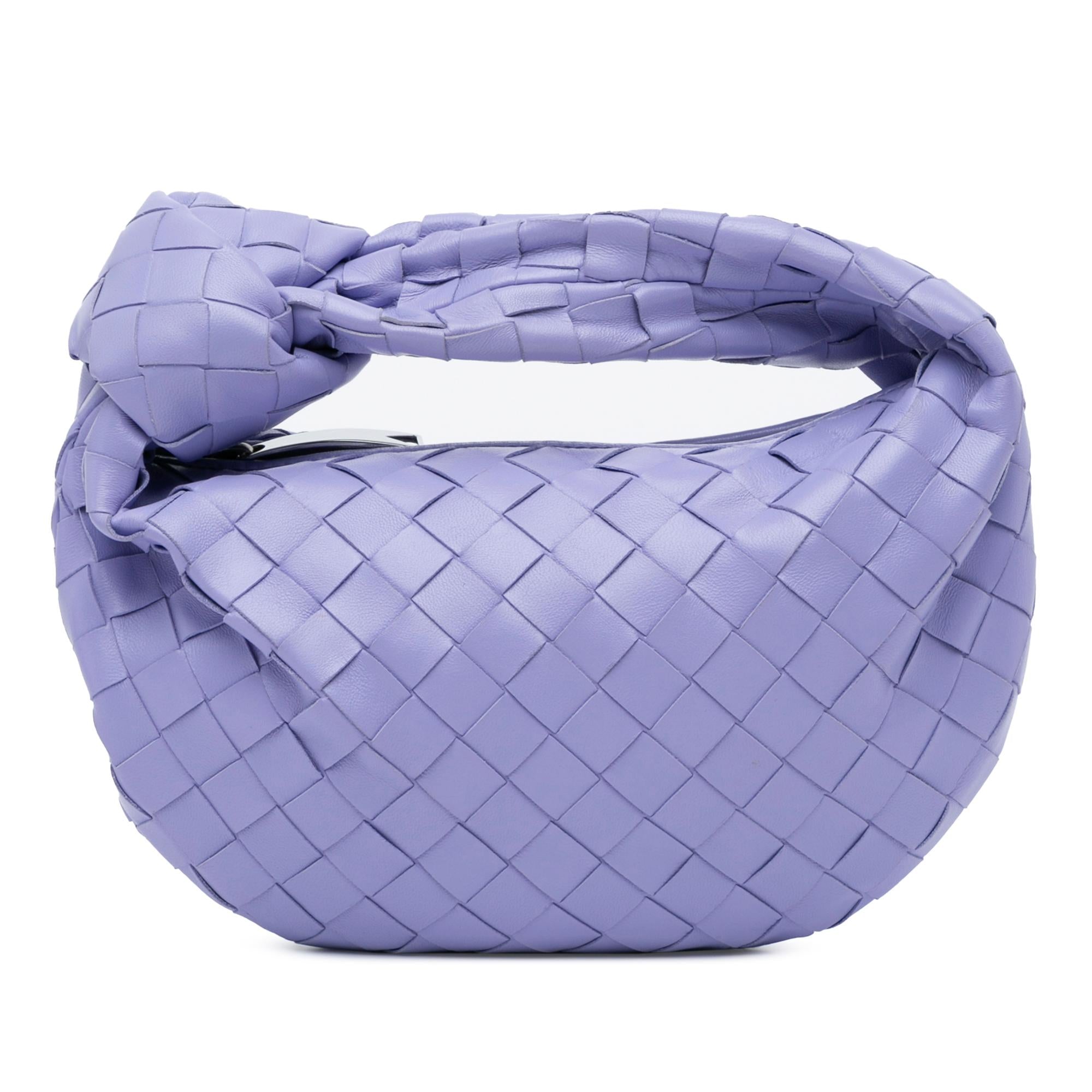 Bottega Veneta Mini Nappa Intrecciato Jodie (SHG-TyunVx)
