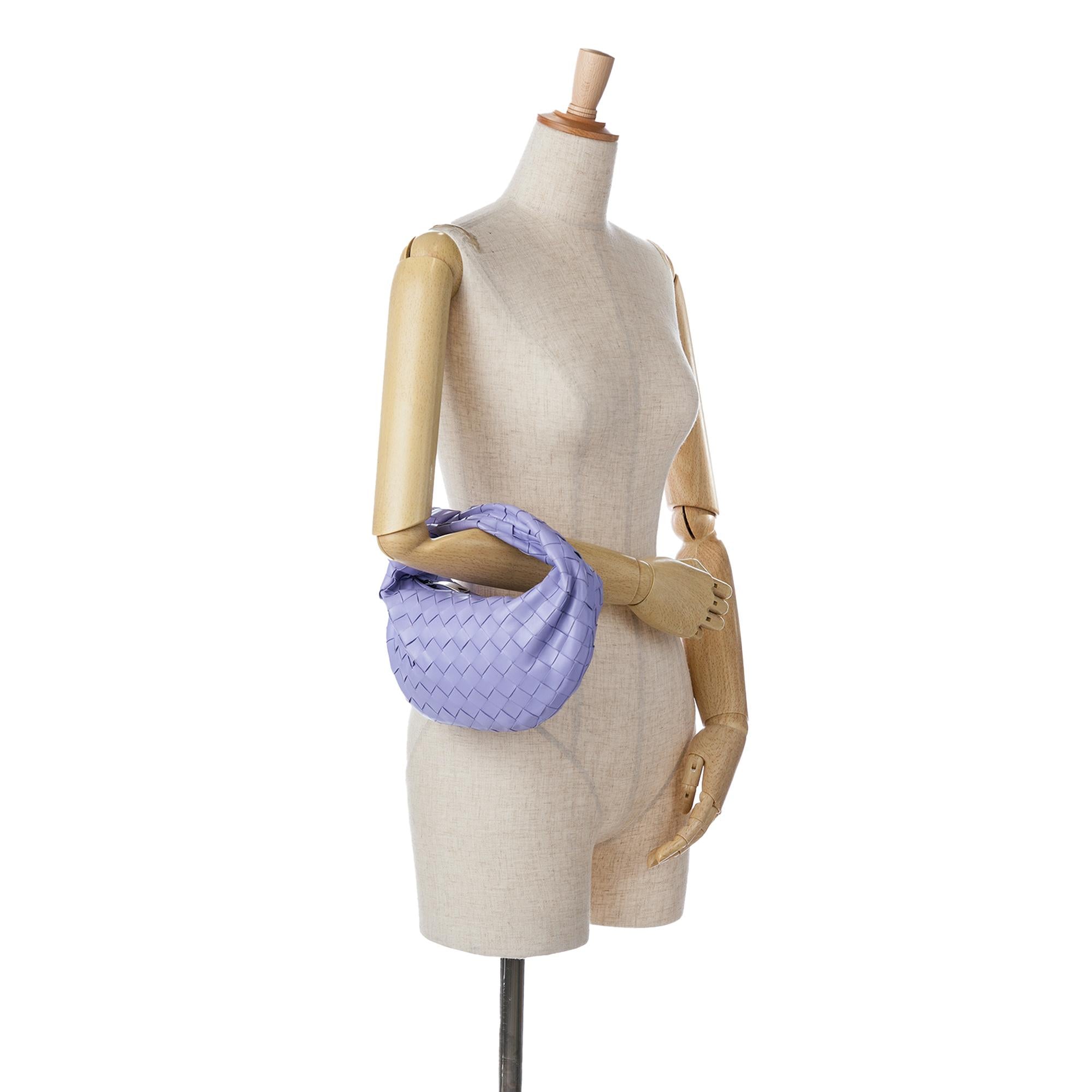 Bottega Veneta Mini Nappa Intrecciato Jodie (SHG-TyunVx)