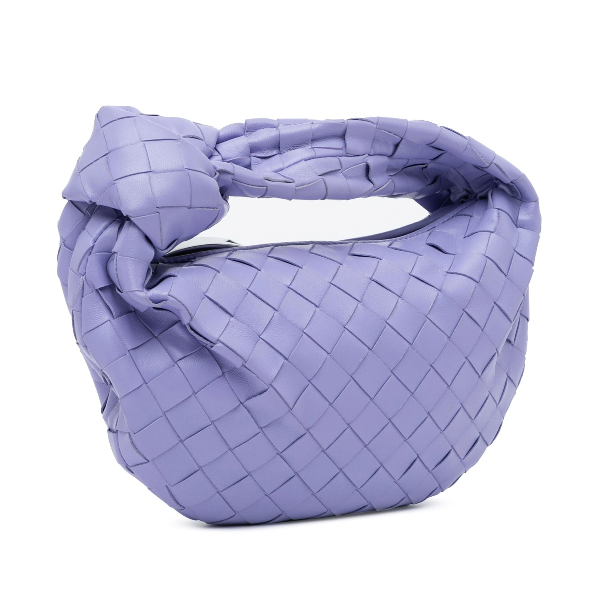 Bottega Veneta Mini Nappa Intrecciato Jodie (SHG-TyunVx)