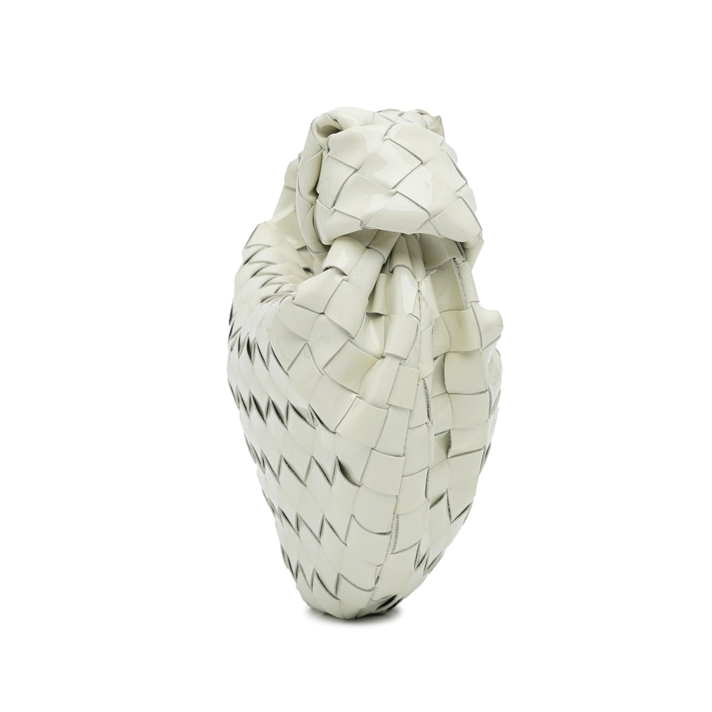 Bottega Veneta Mini Patent Intrecciato Jodie (SHG-ahL82g)