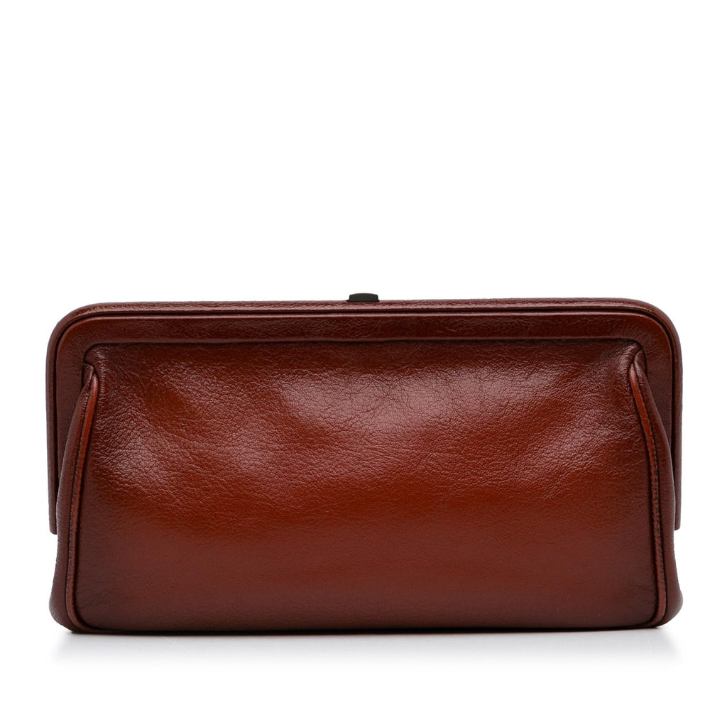 Bottega Veneta Mirror Lens Clutch (SHG-hLivag)